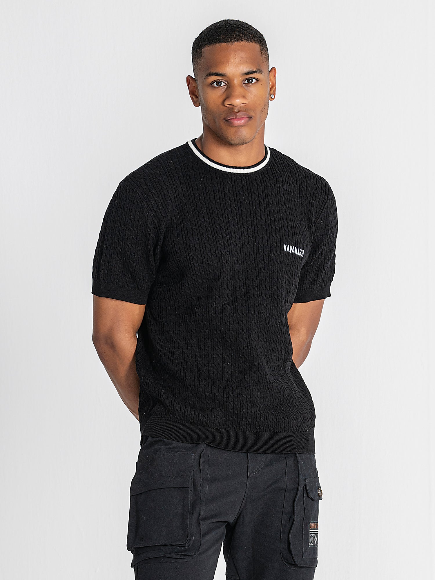 t-shirts / Black Kavanagh Knit Tee