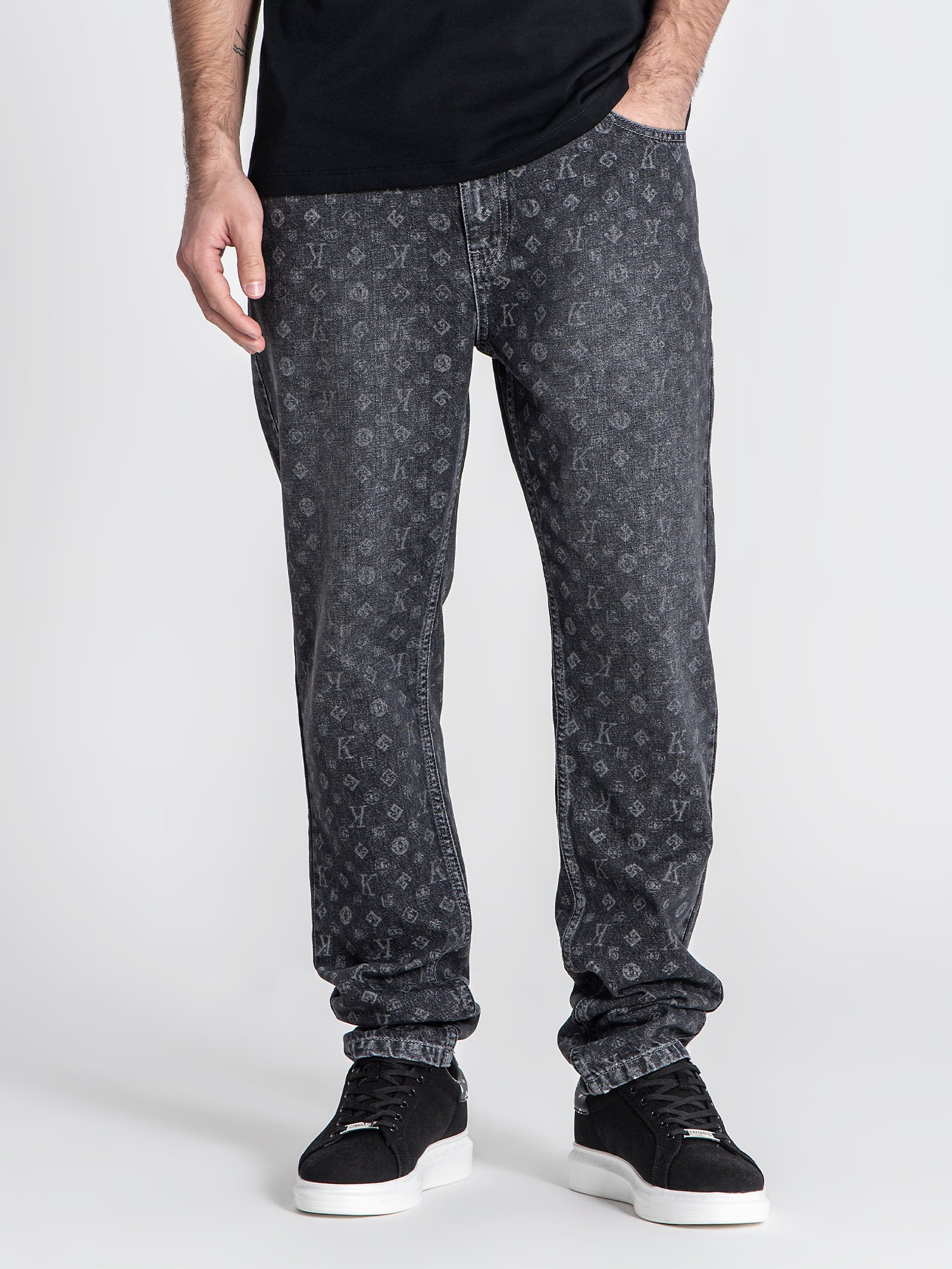 jeans / Grey Logomania Jeans