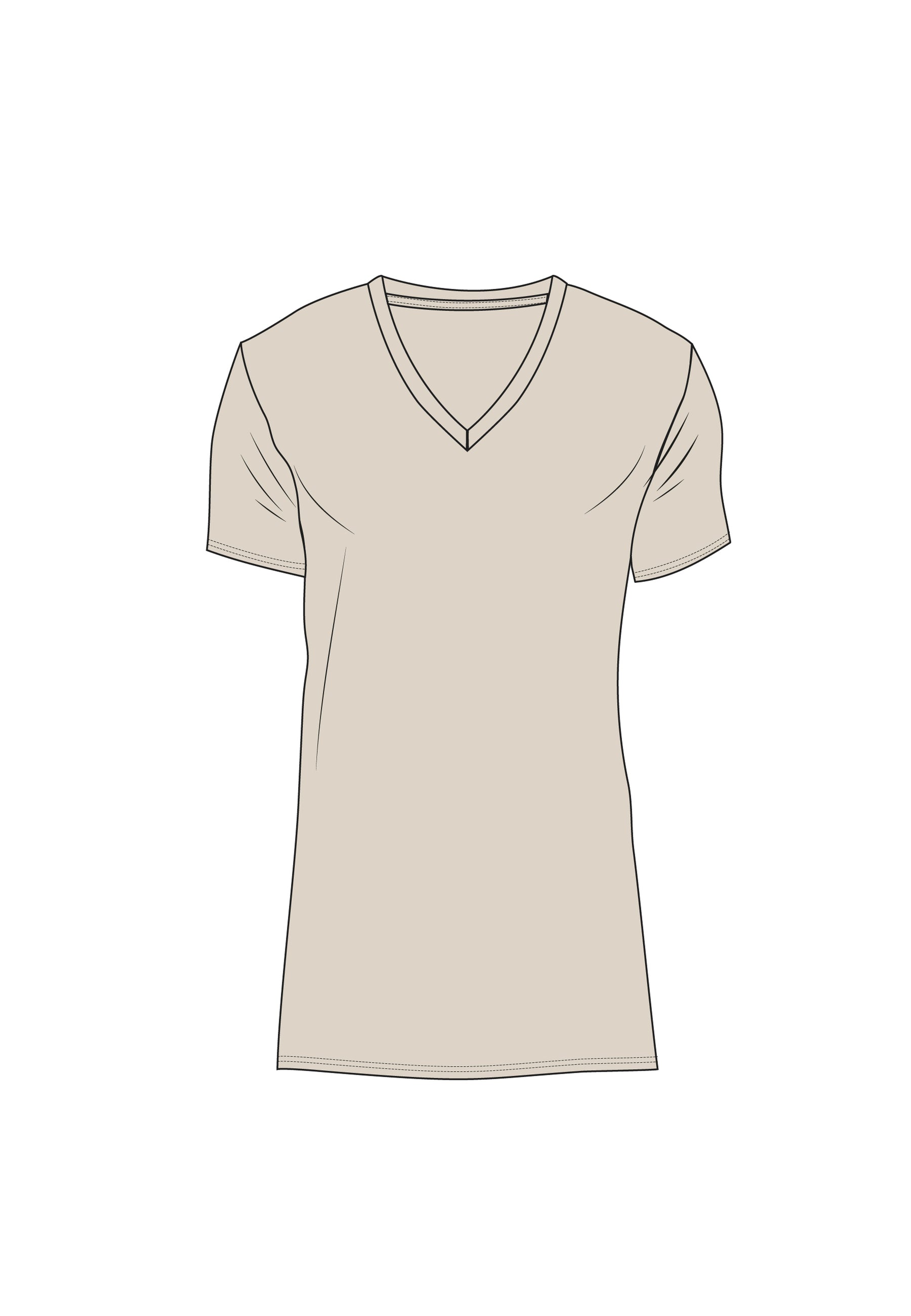 t-shirts / V-Neck T-Shirt