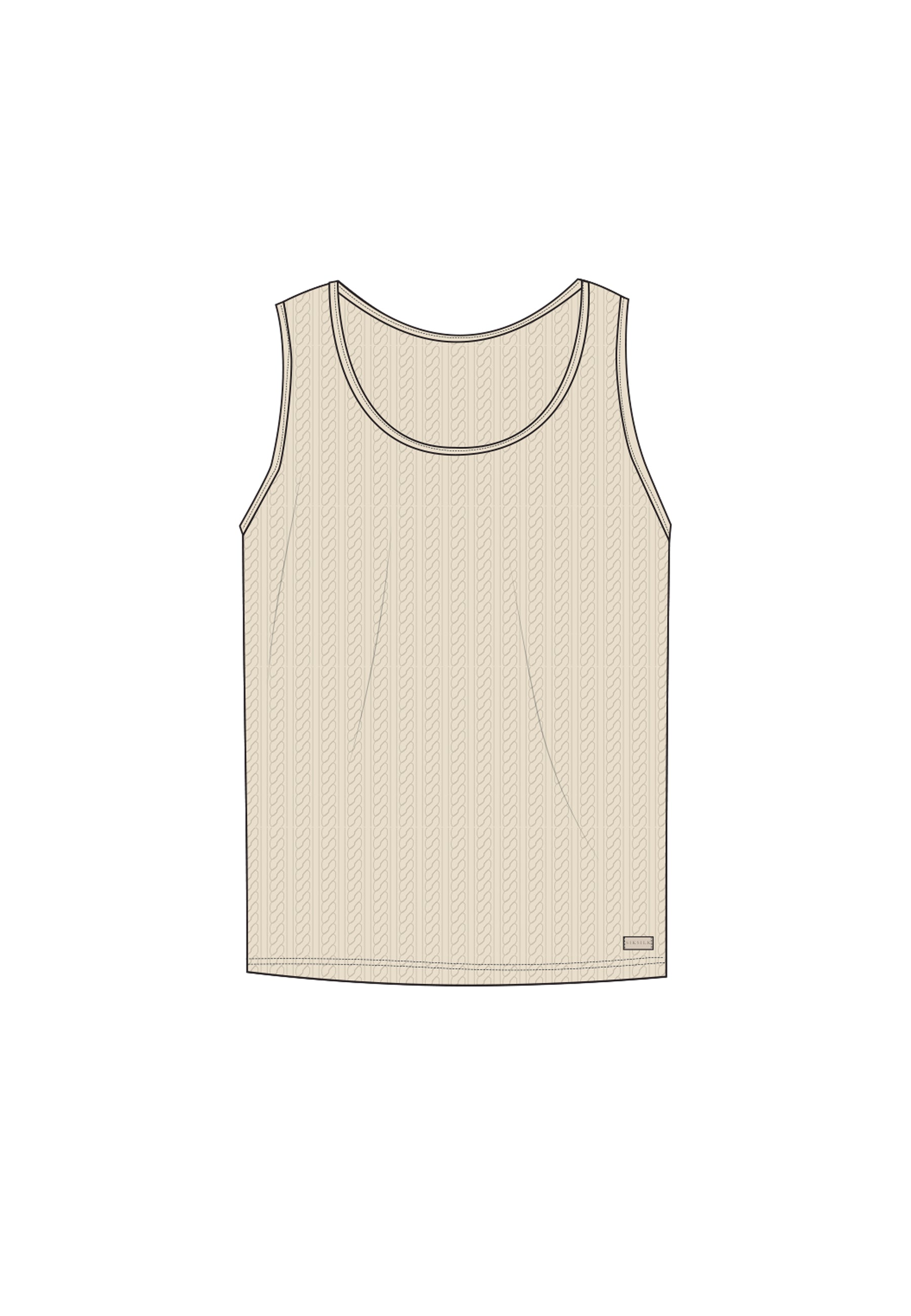 tank tops / Textured Vest