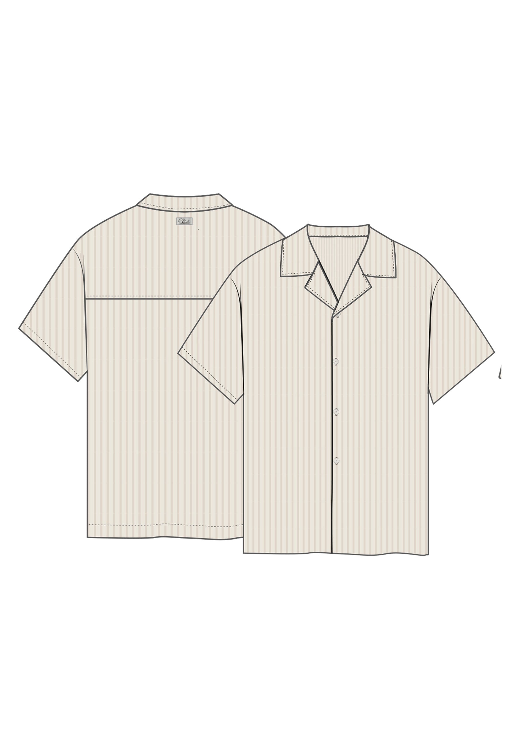 shirts / Plisse Shirt