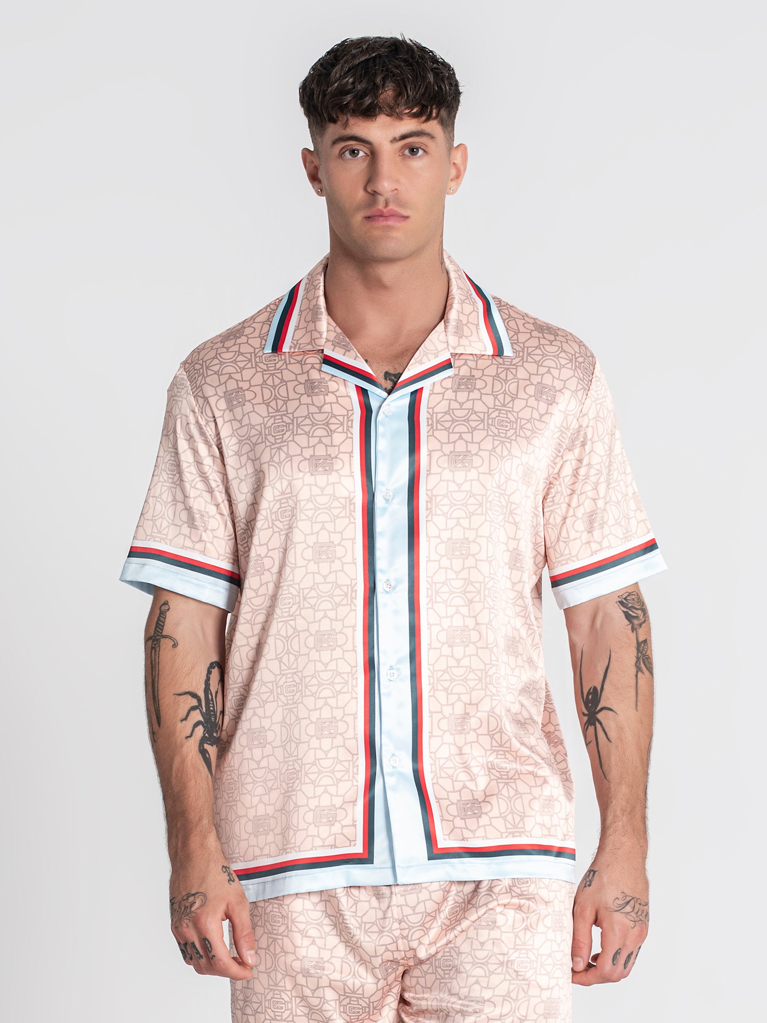 shirts / Multicolor GK Déco Satin Shirt