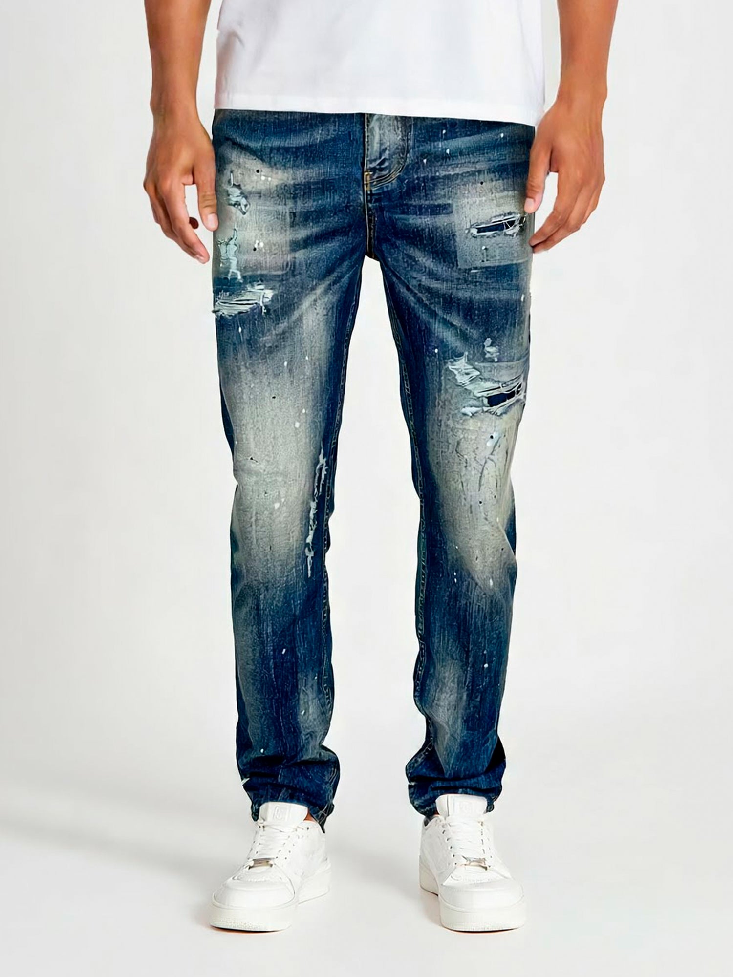 jeans / Jean Bleu Slim Fit Smile