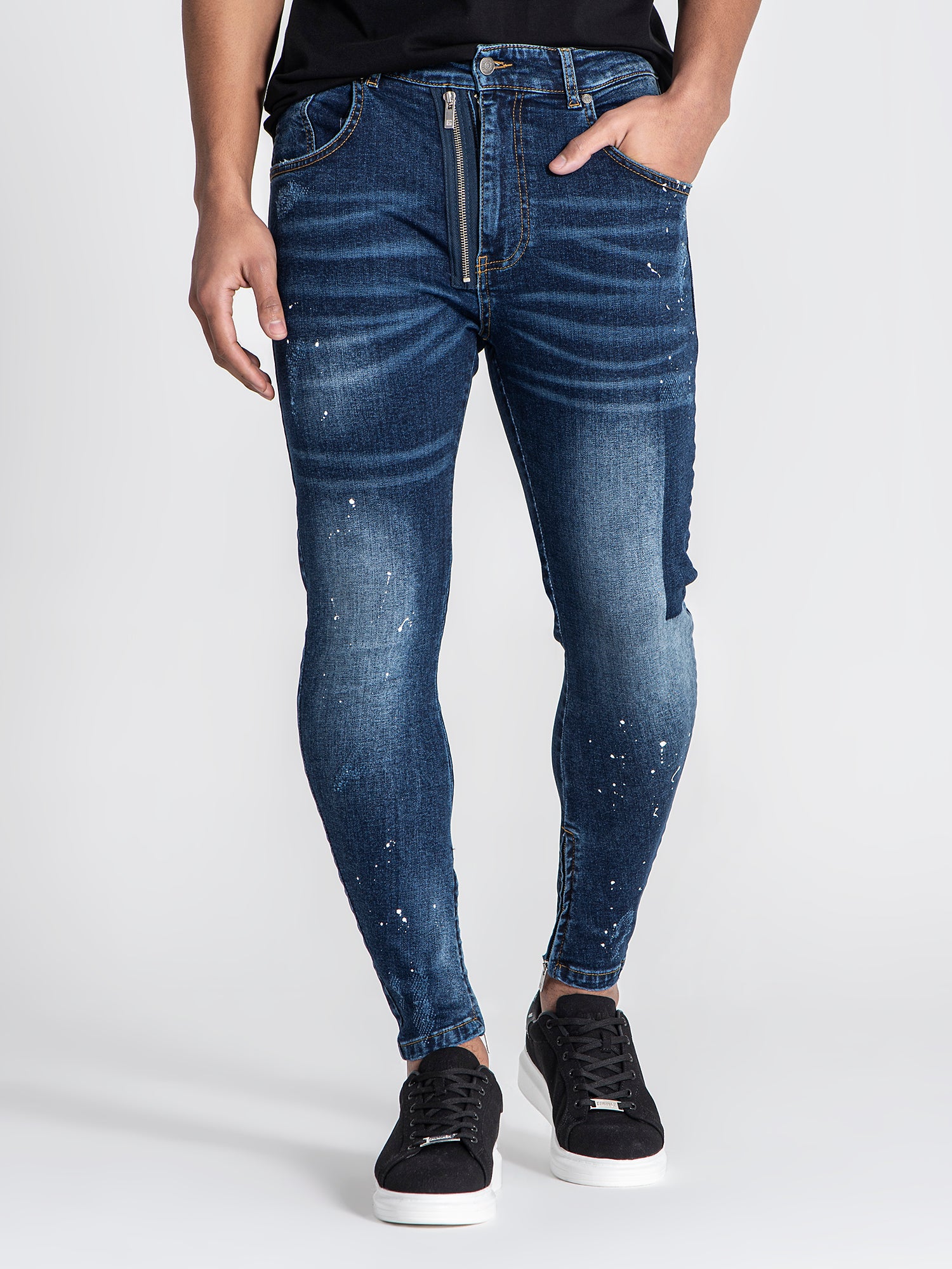 jeans / Dark Blue Zip Mania Zip Jeans
