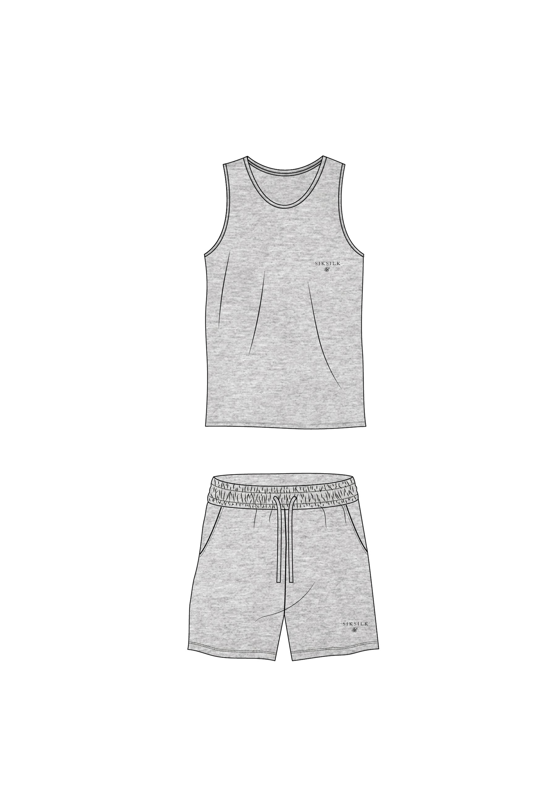shorts / Vest and Shorts Set