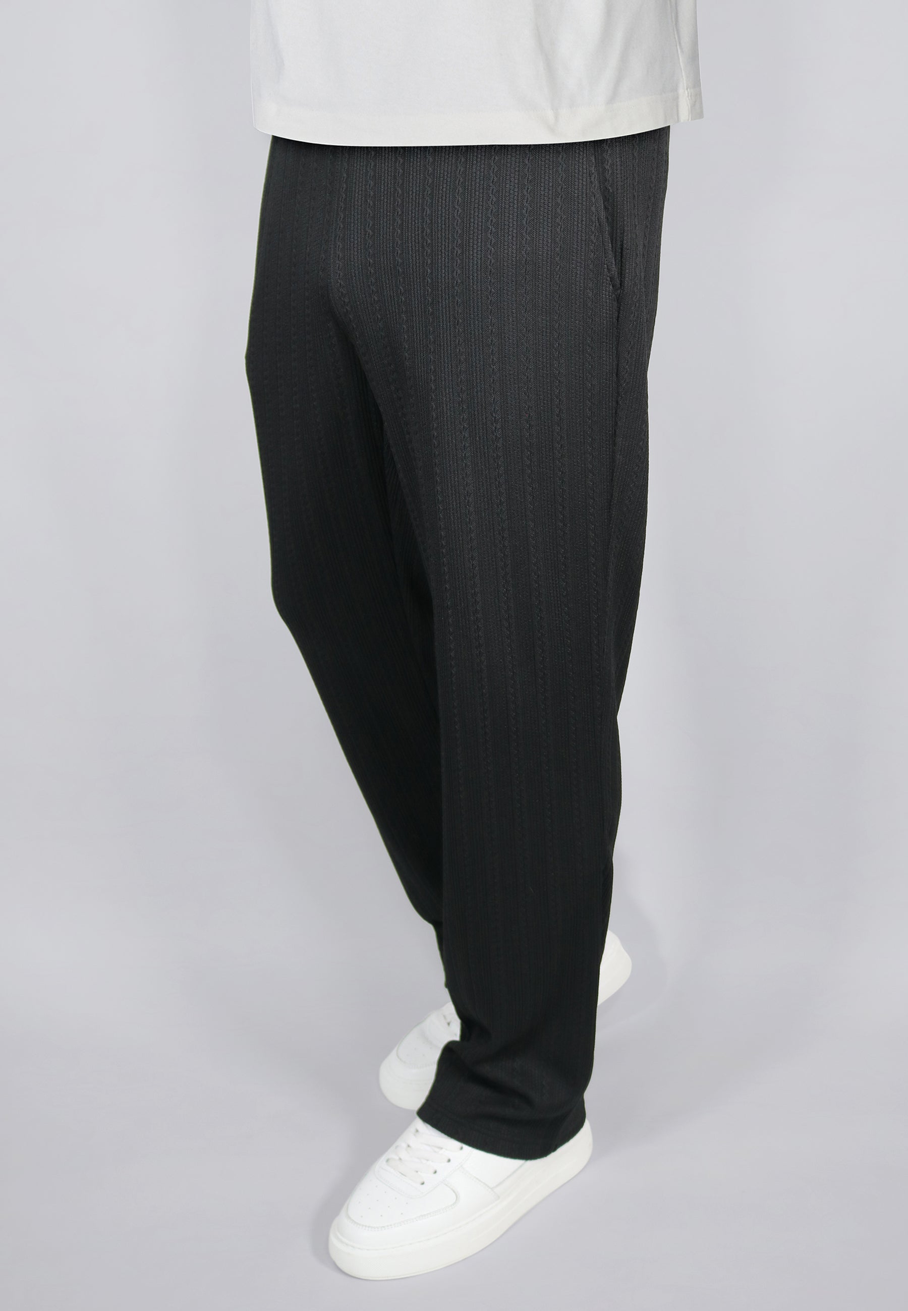 joggers / Textured Track Pants