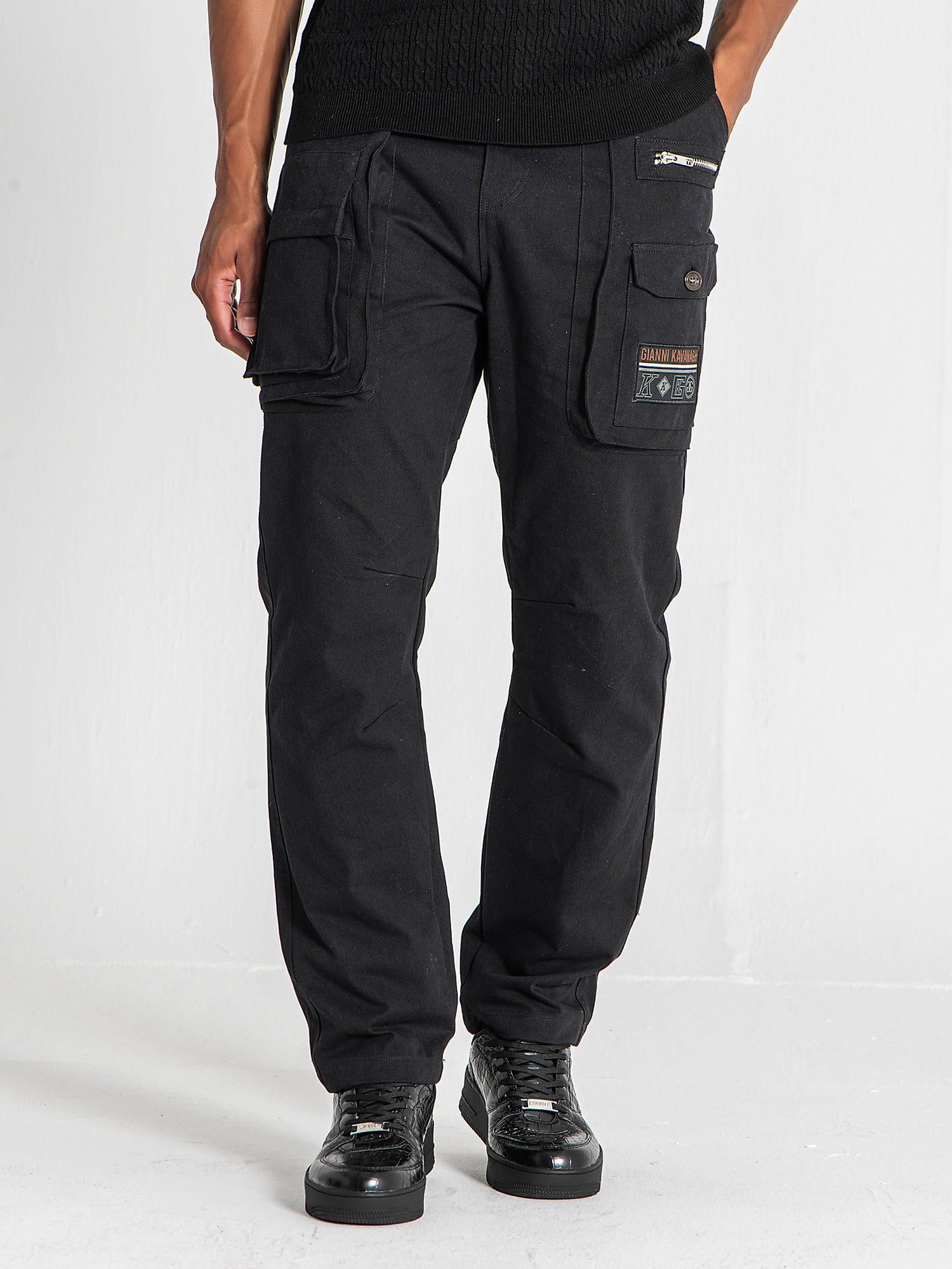 pants / Black Utility Cargo Pants