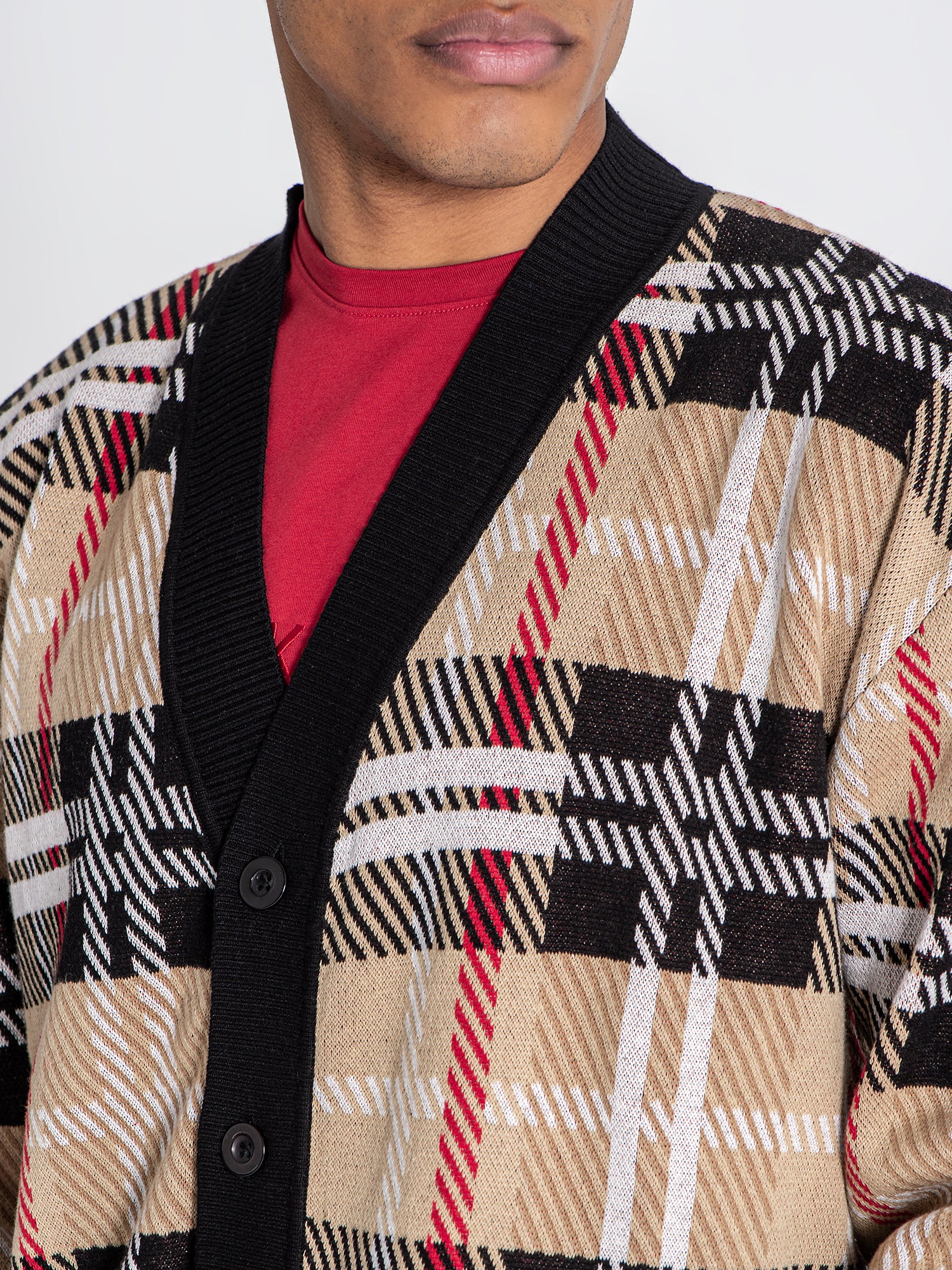 jackets / Multicolor British Knit Cardigan