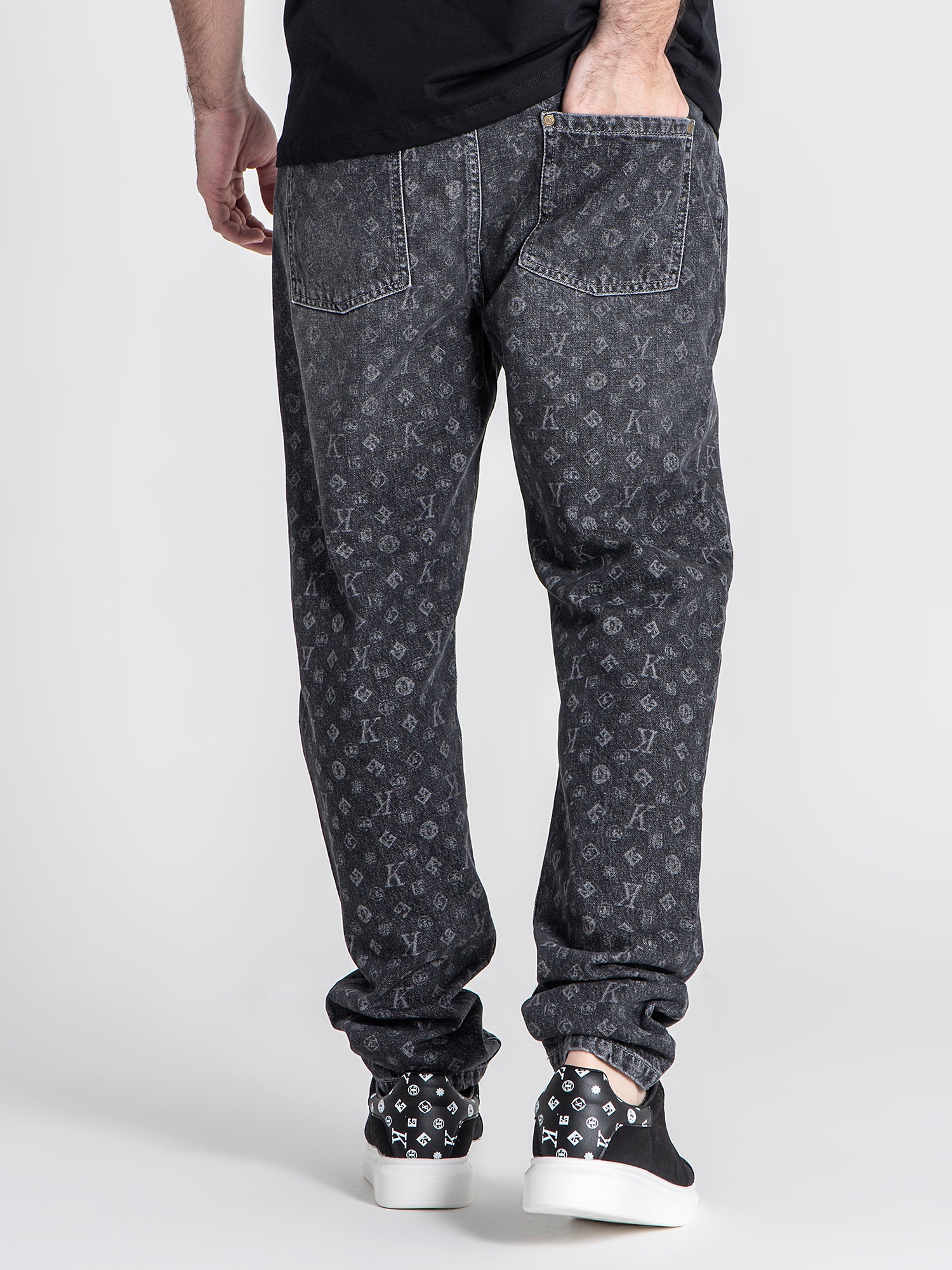 jeans / Grey Logomania Jeans