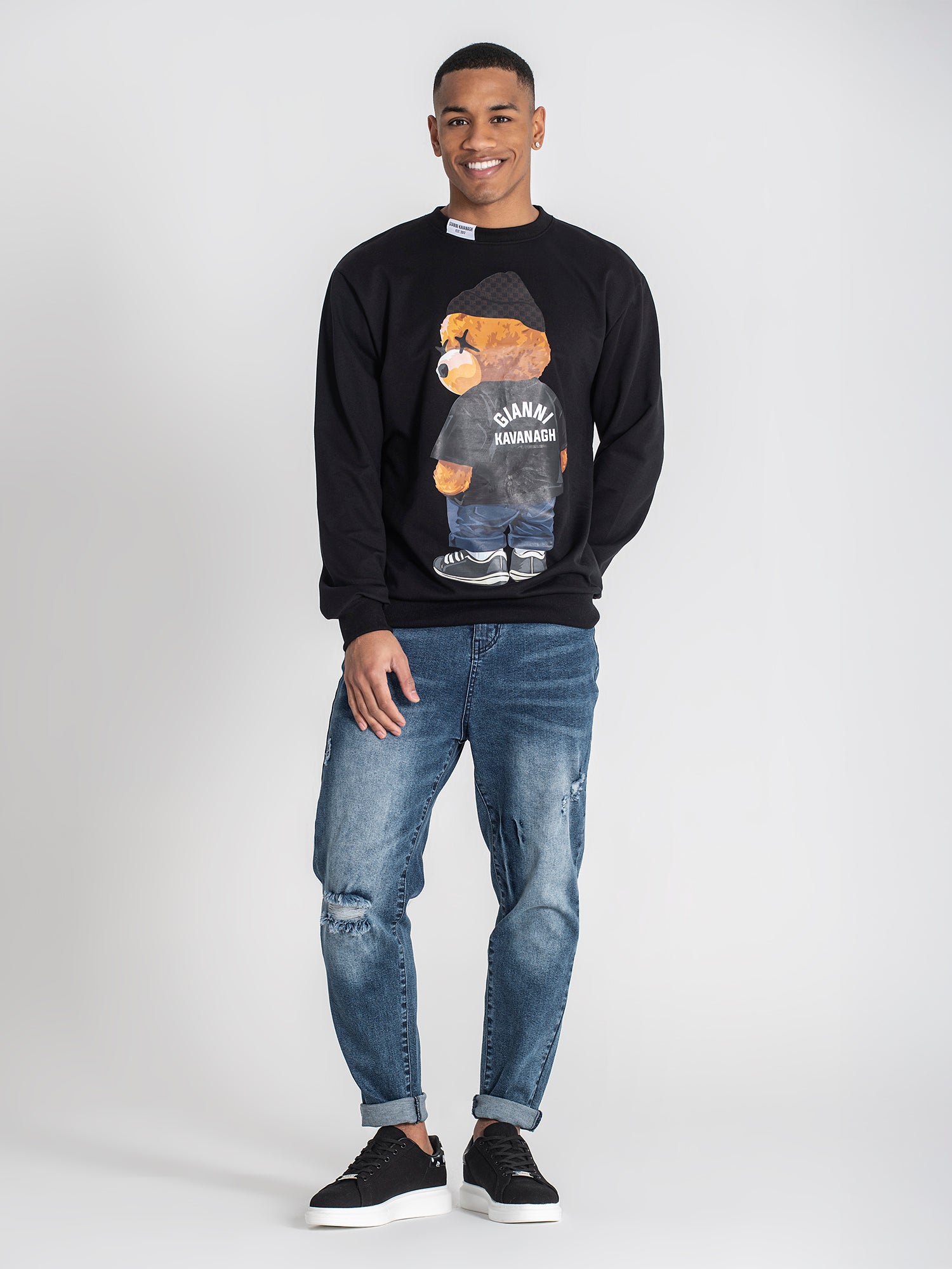 sweats / Black Lookback Sweat