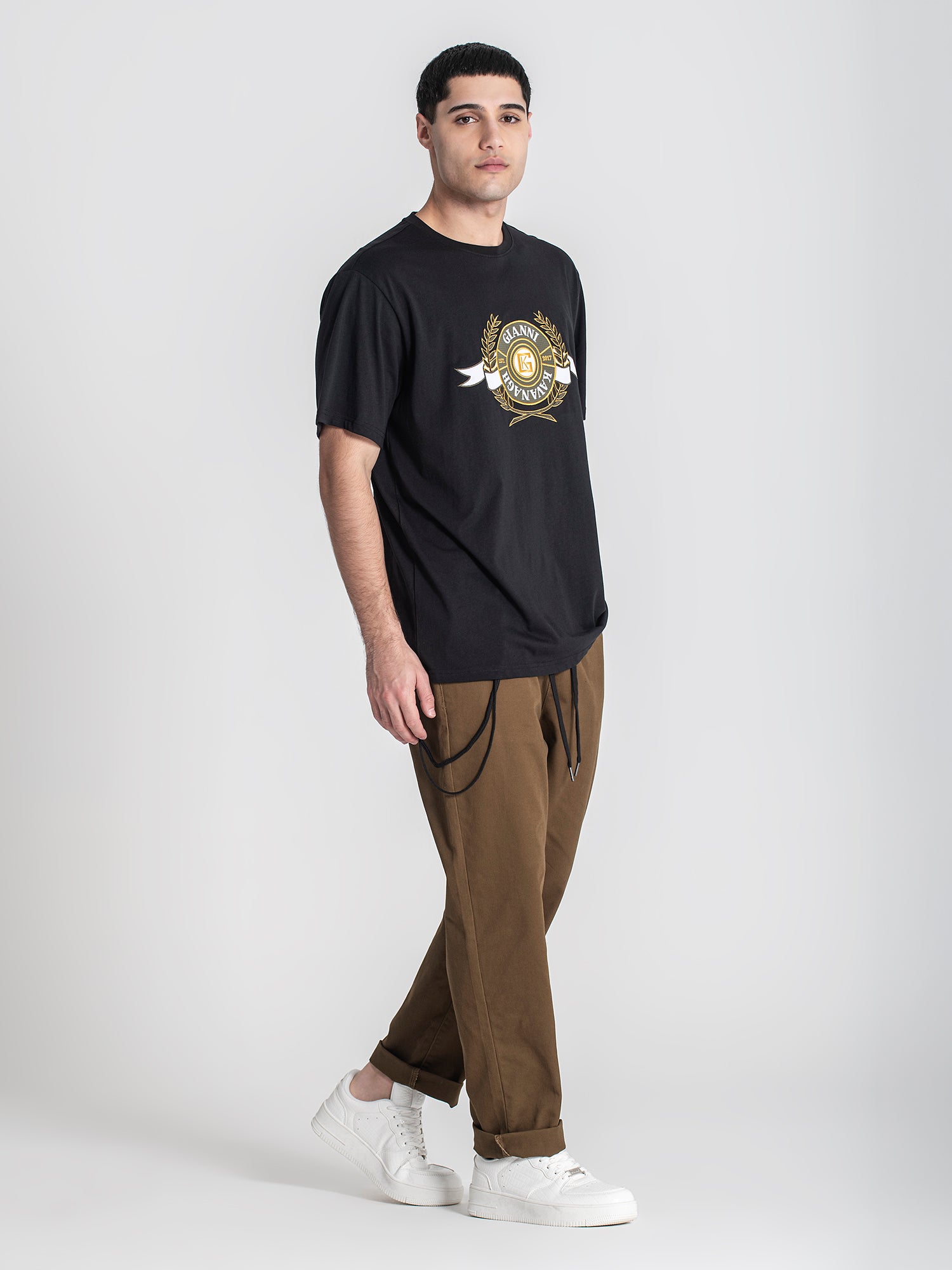 t-shirts / Black Prestige Oversized Tee