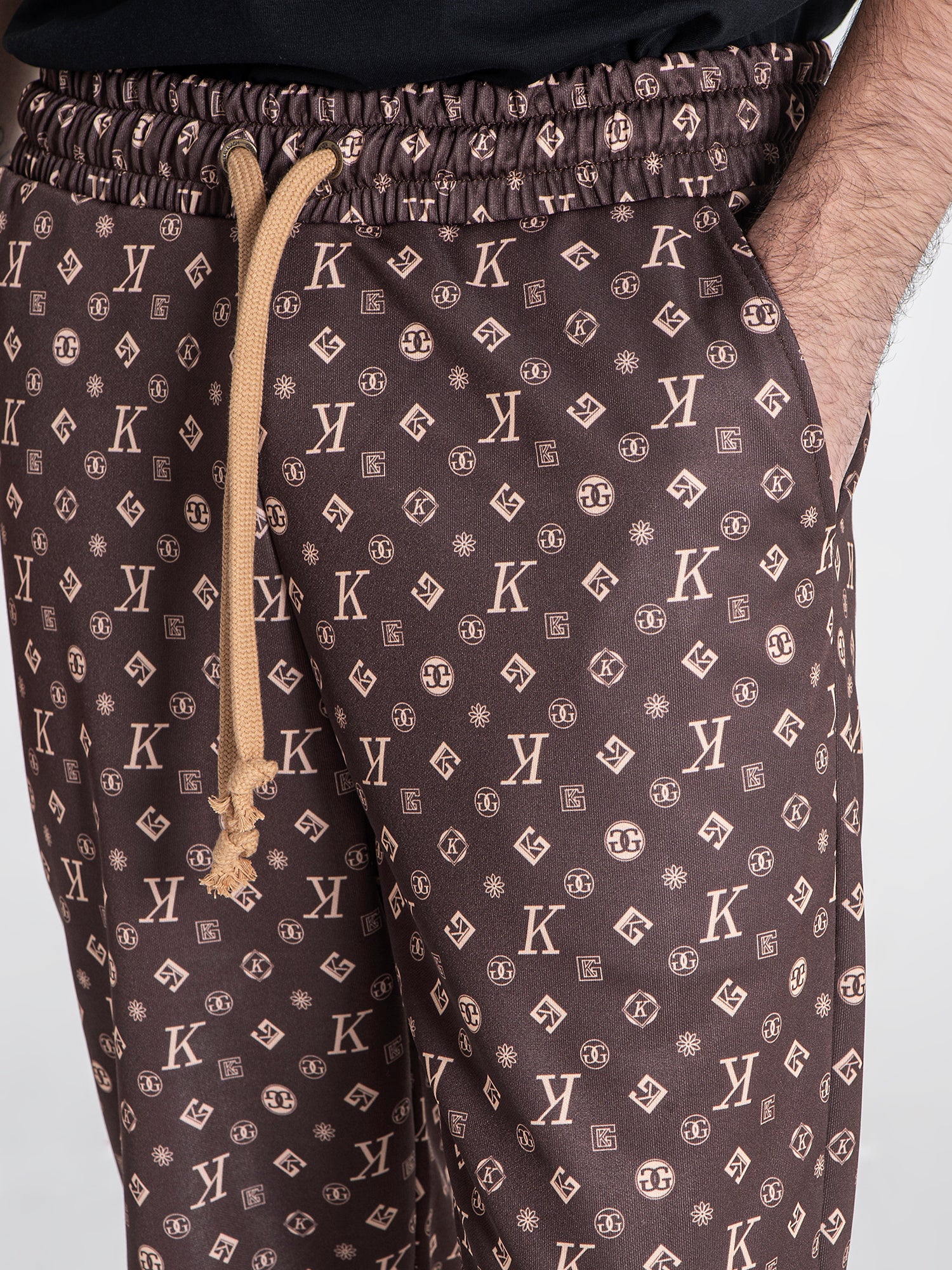 joggers / Brown Logomania Joggers