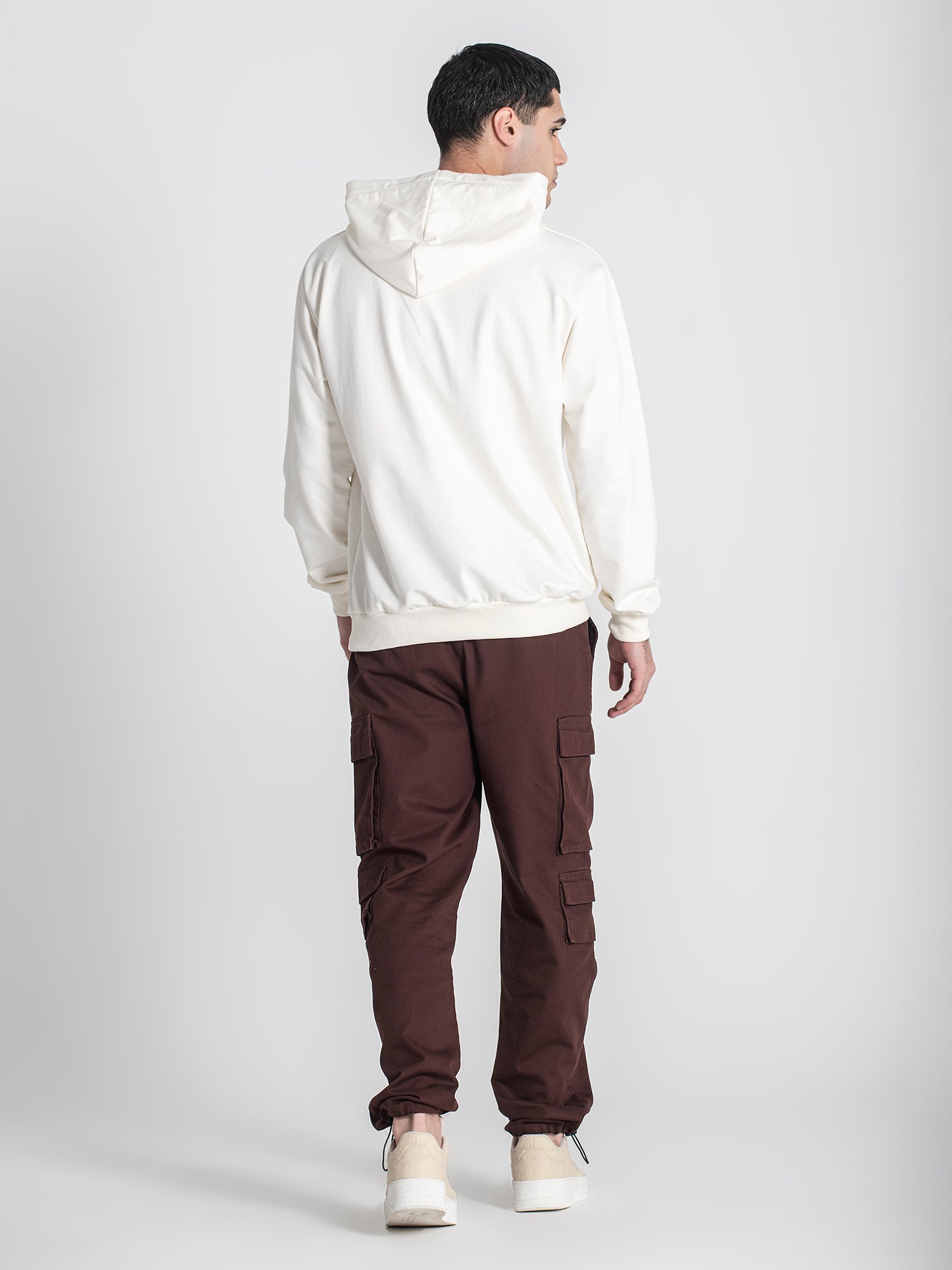 hoodies / Beige Phoenix Hoodie