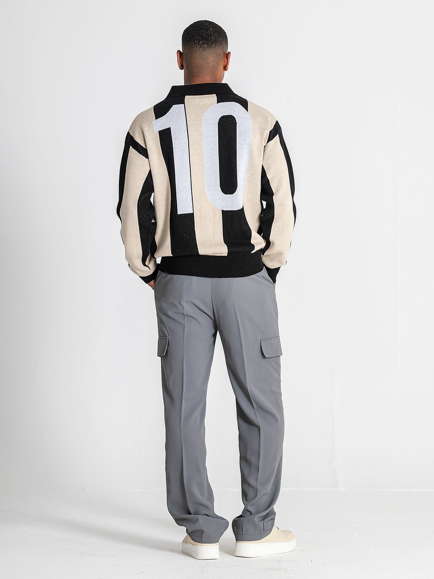 sweats / Beige Team Knit Sweater