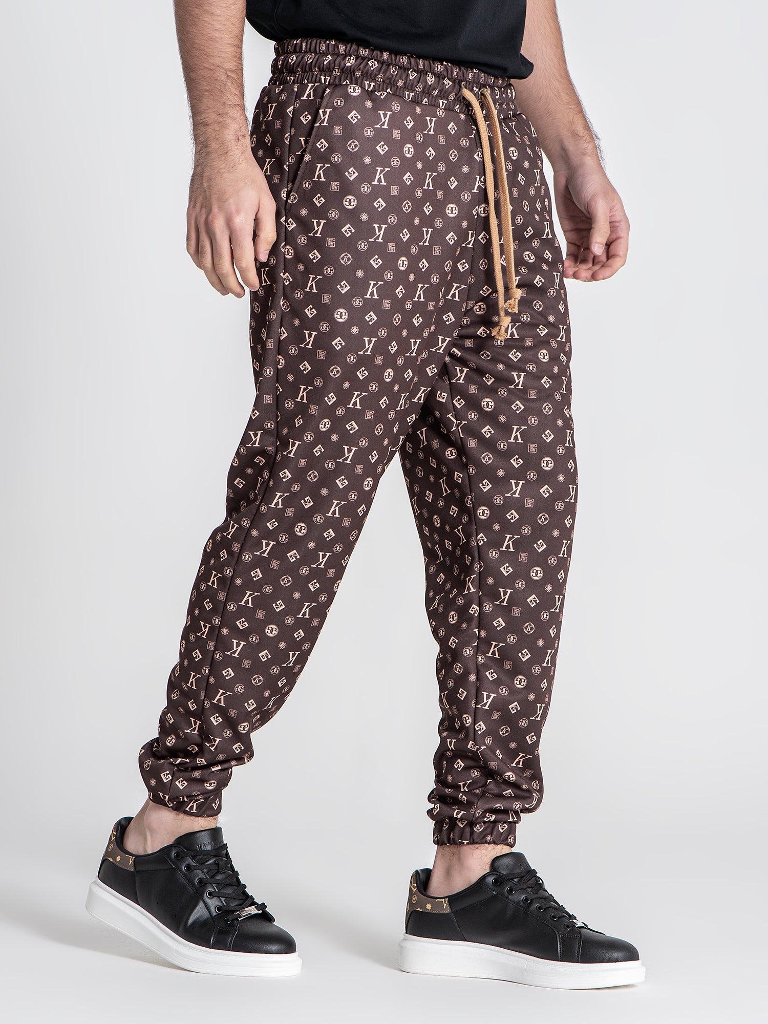 joggers / Brown Logomania Joggers