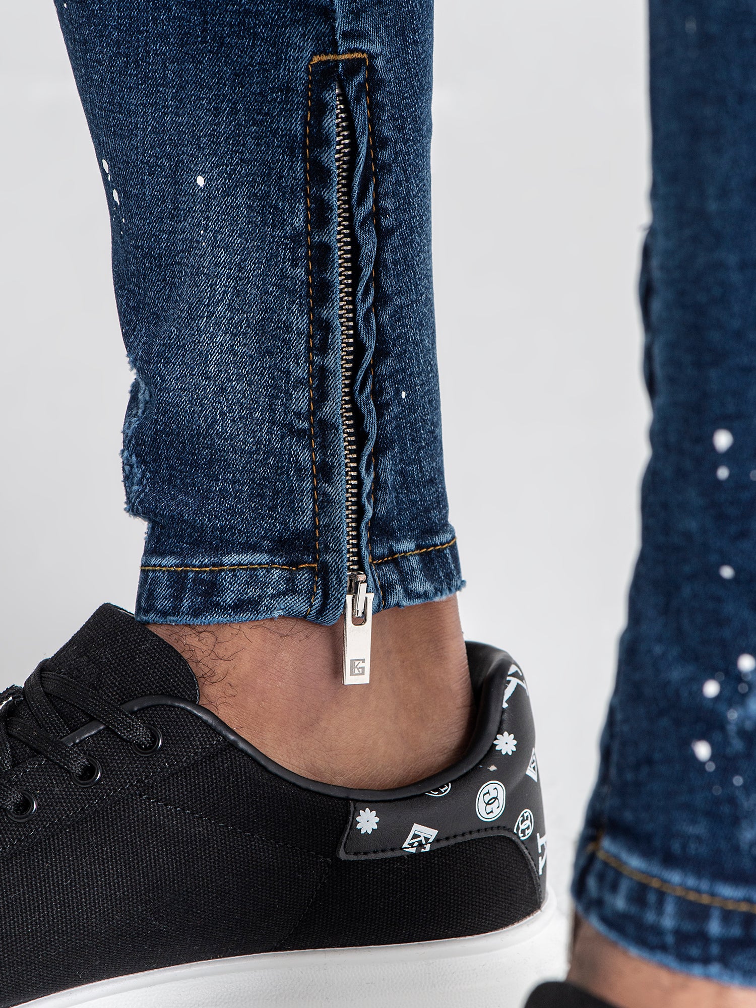 jeans / Dark Blue Zip Mania Zip Jeans