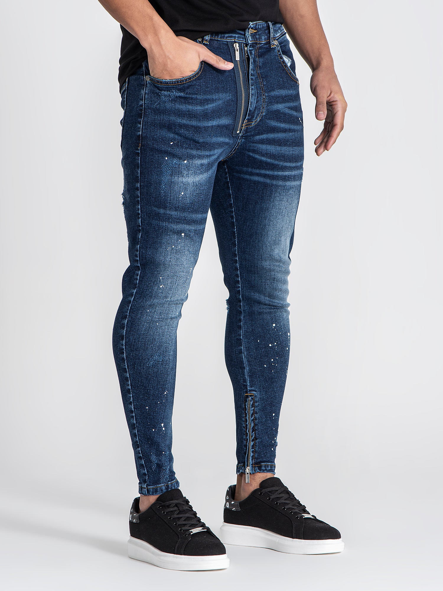 jeans / Dark Blue Zip Mania Zip Jeans