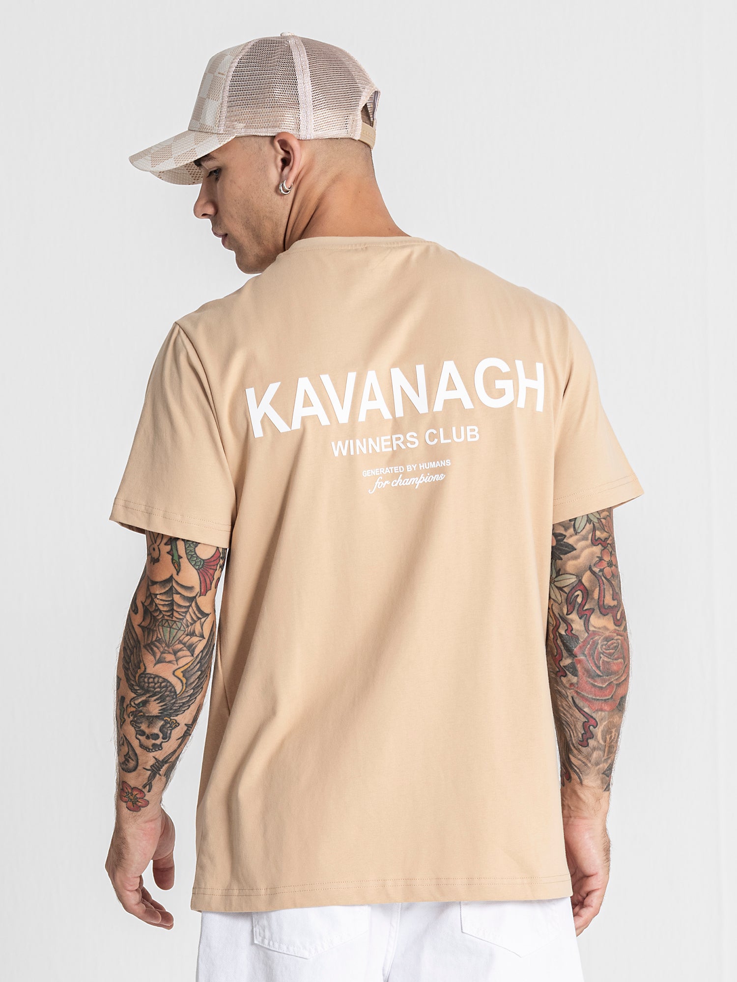 Beige The Club Tee