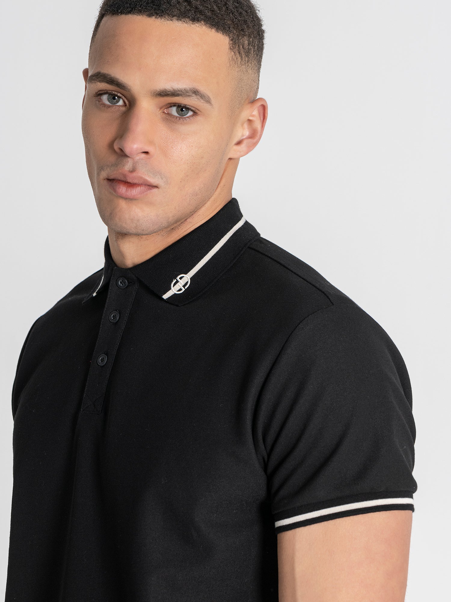Black GG Polo