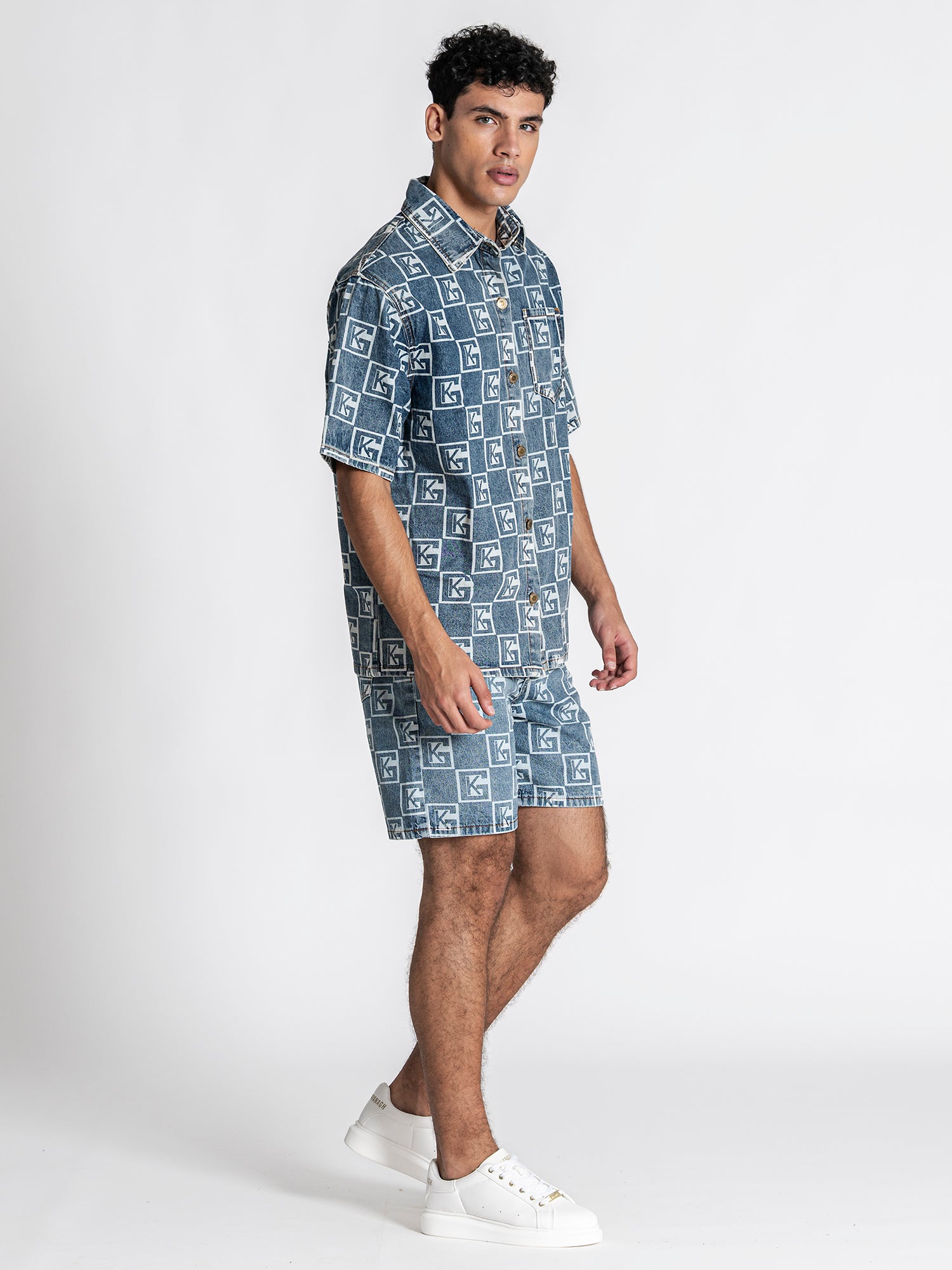 Blue Clone Denim Shirt