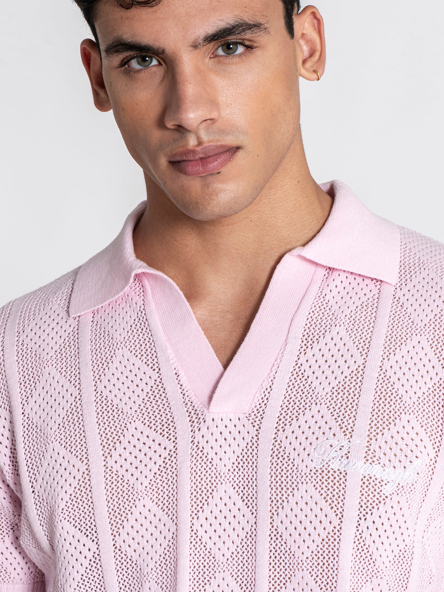 Light Pink Identity Knit Set