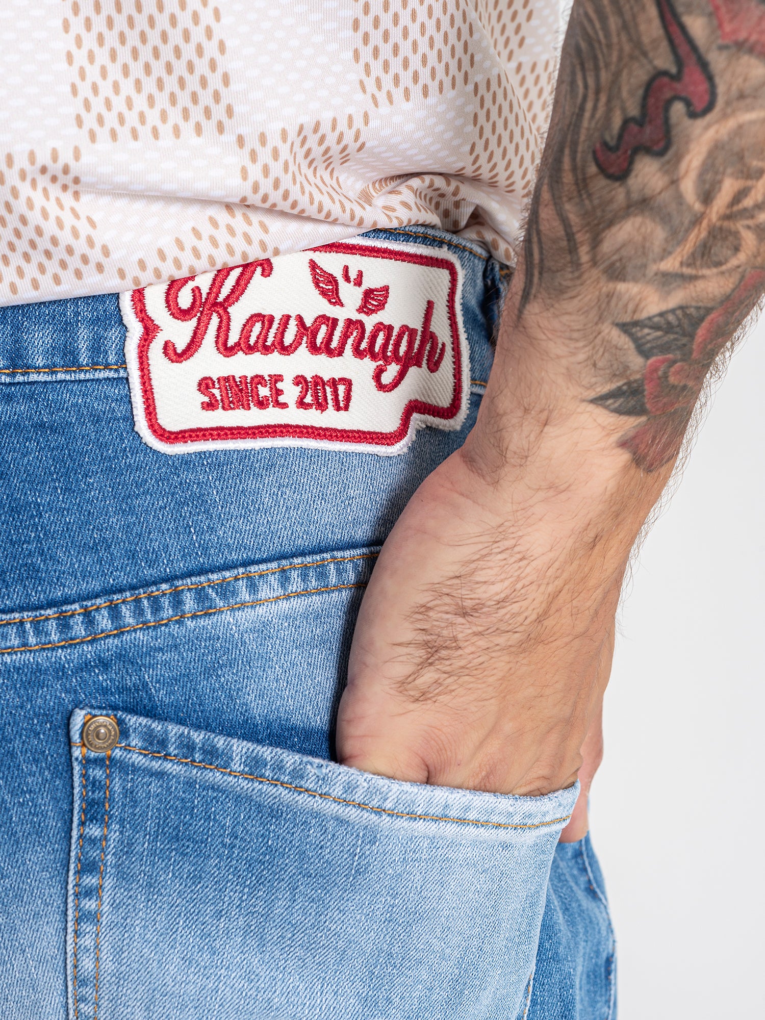 Blue Angel Curved Jeans