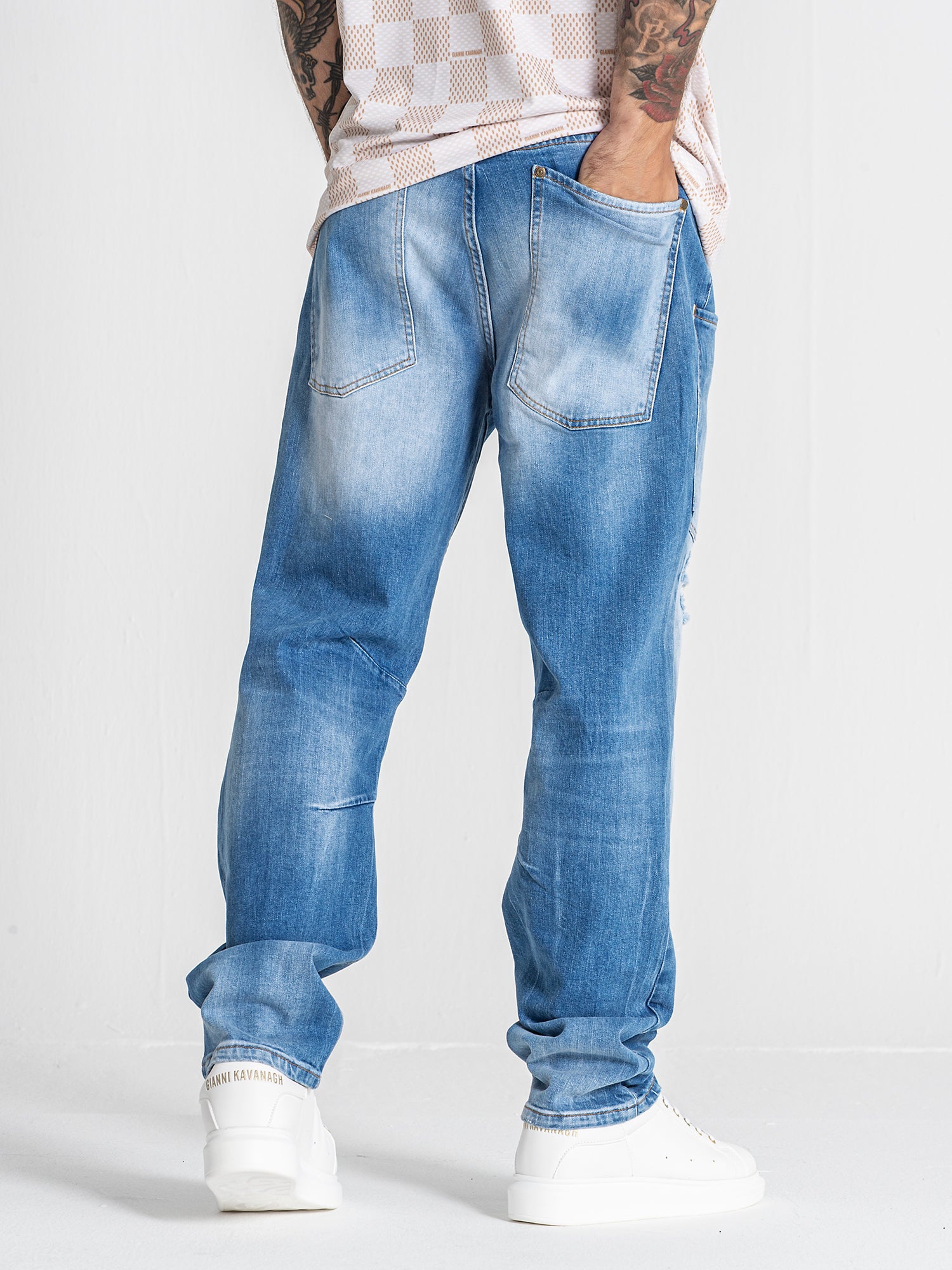 Blue Angel Curved Jeans