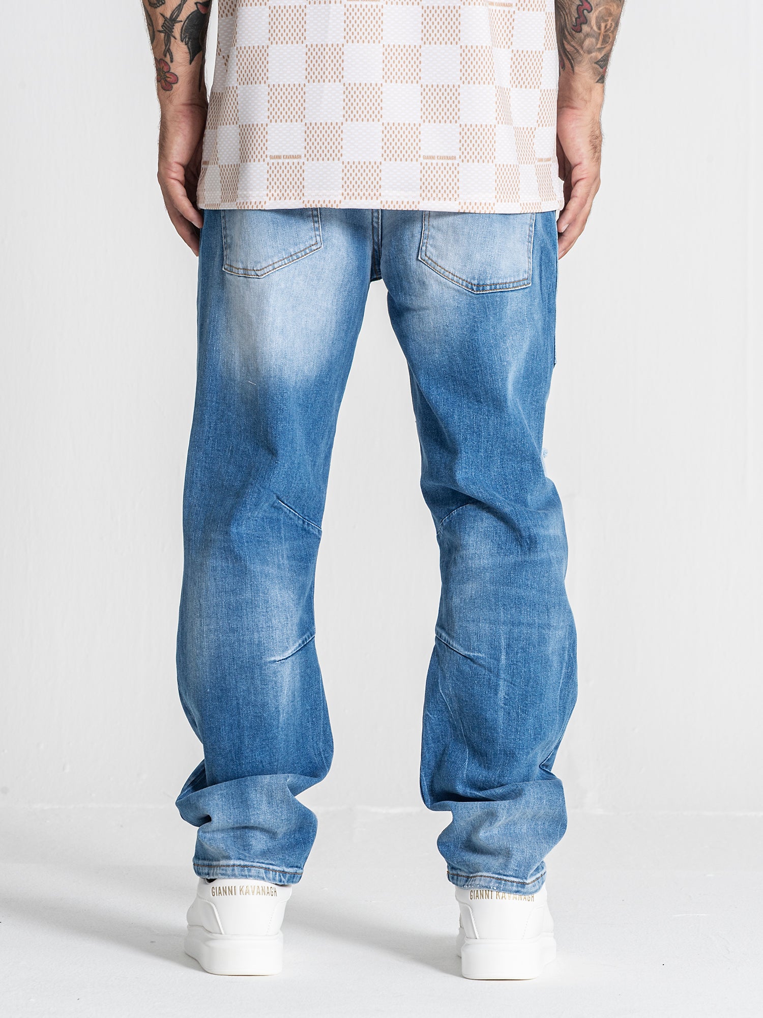 Blue Angel Curved Jeans