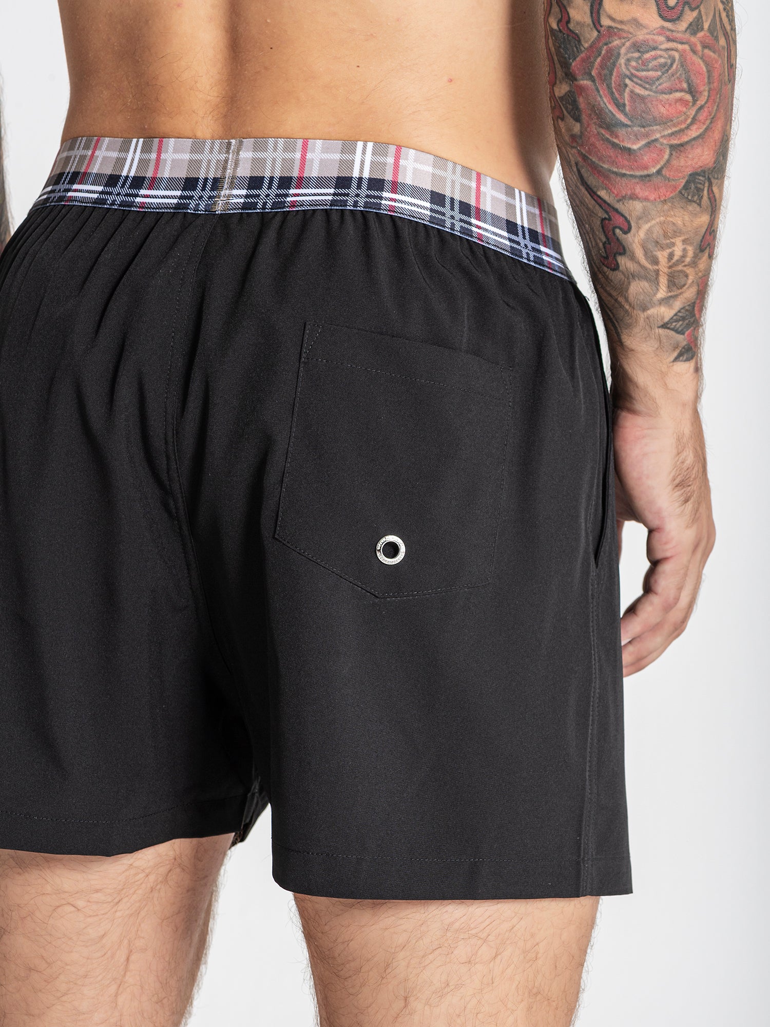 Black British Swimshorts