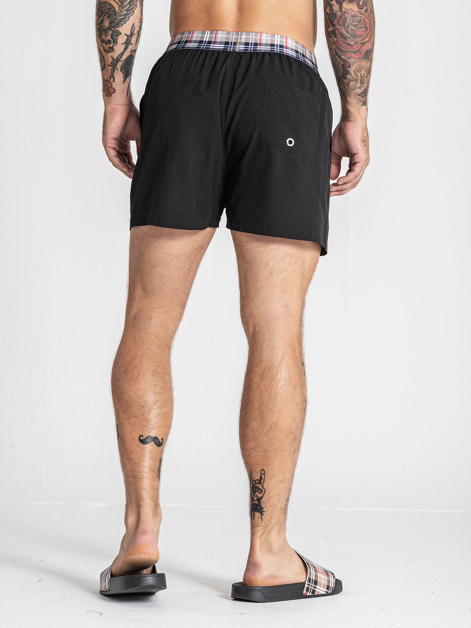 Black British Swimshorts