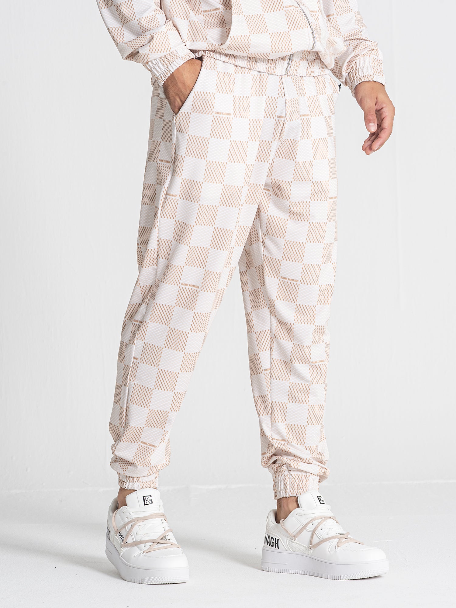 Beige Piazza Joggers