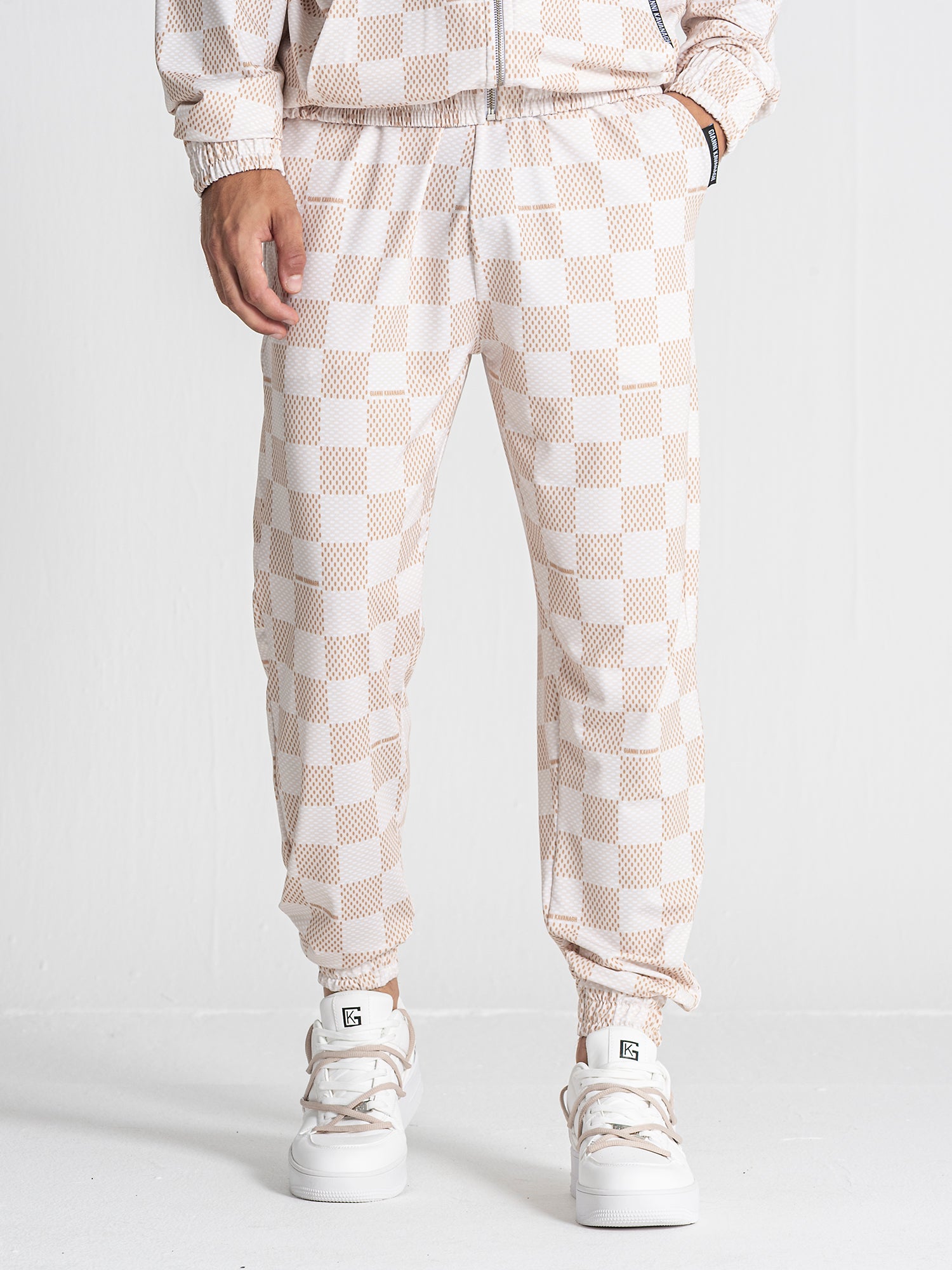 Beige Piazza Joggers