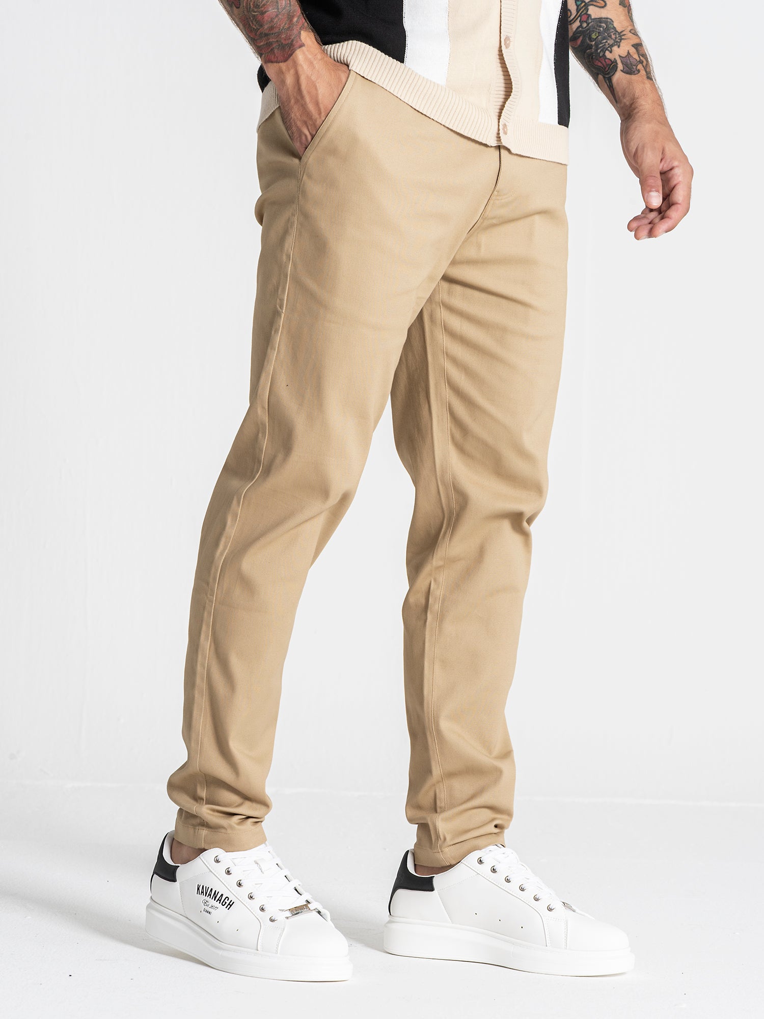 Beige GK Chino Pants
