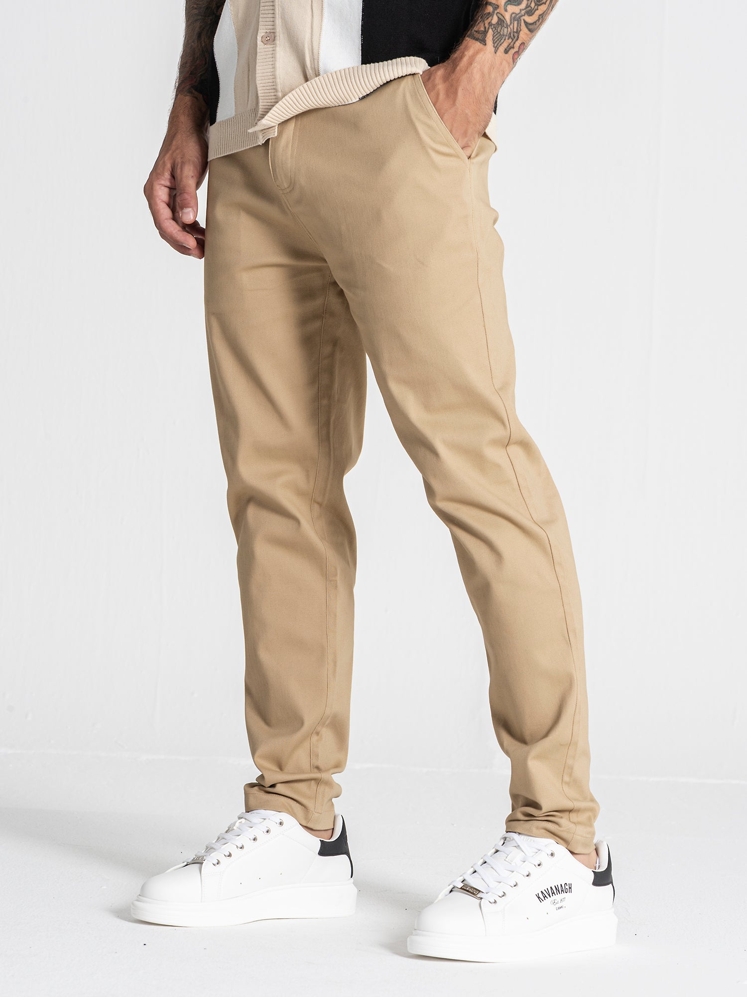 Beige GK Chino Pants