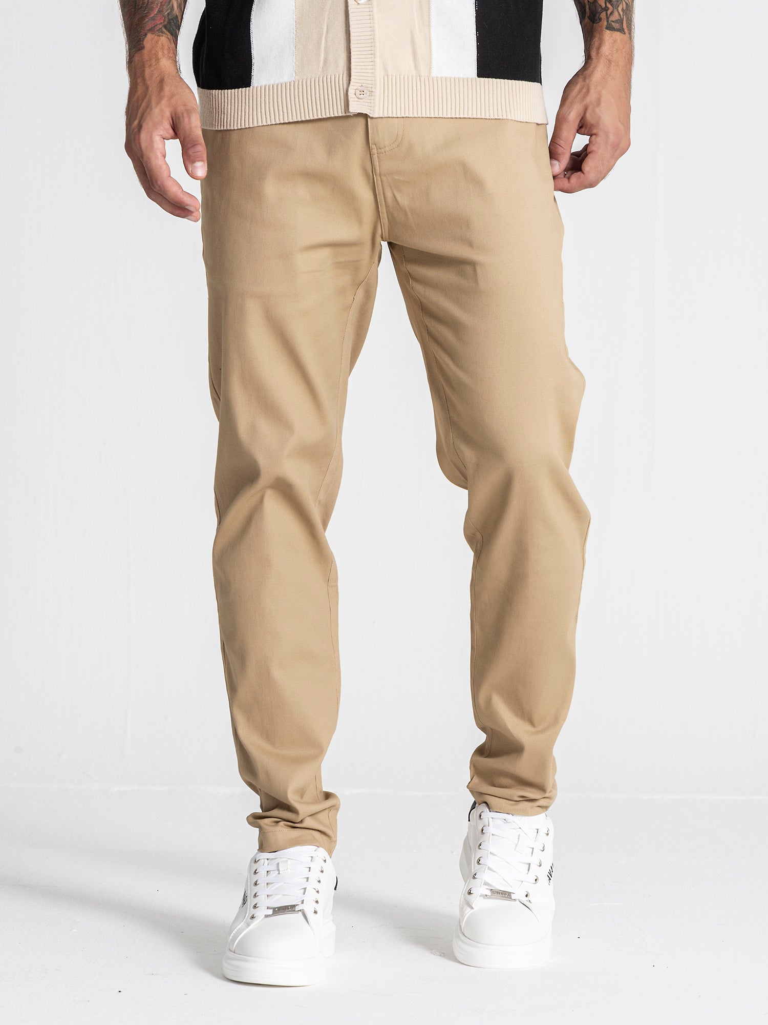 Beige GK Chino Pants
