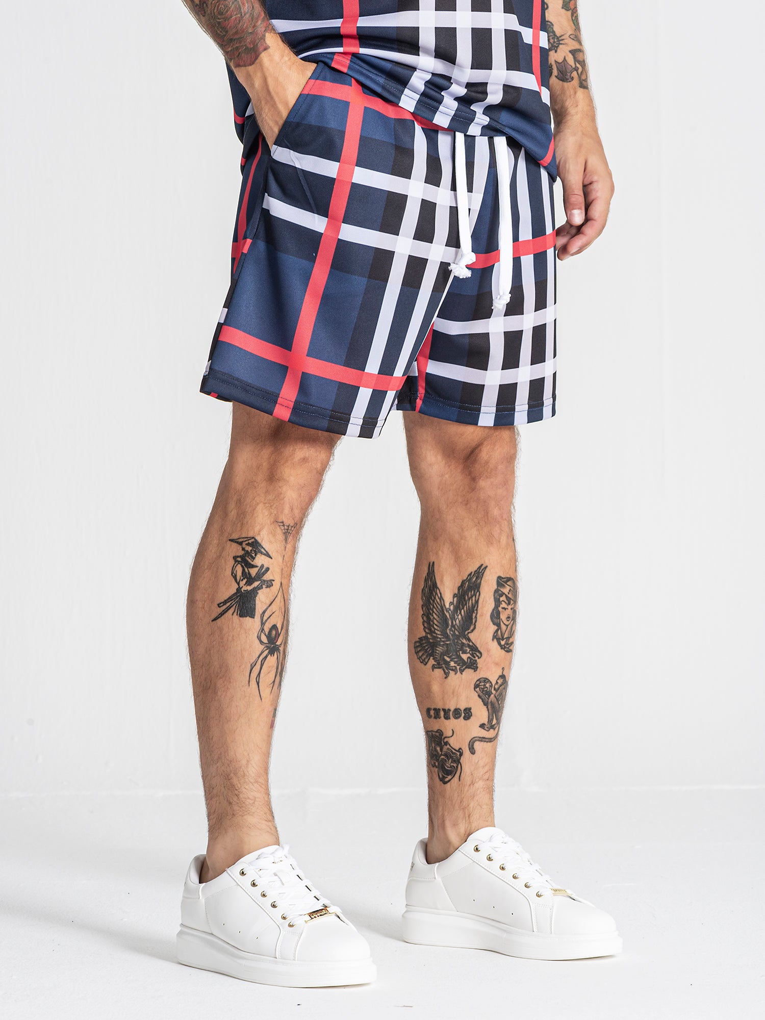 Blue British Shorts