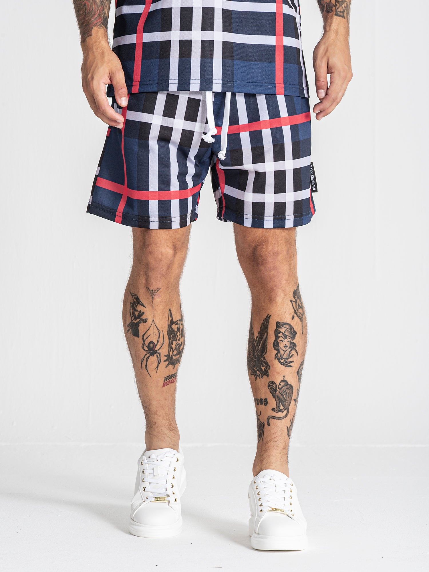 Blue British Shorts