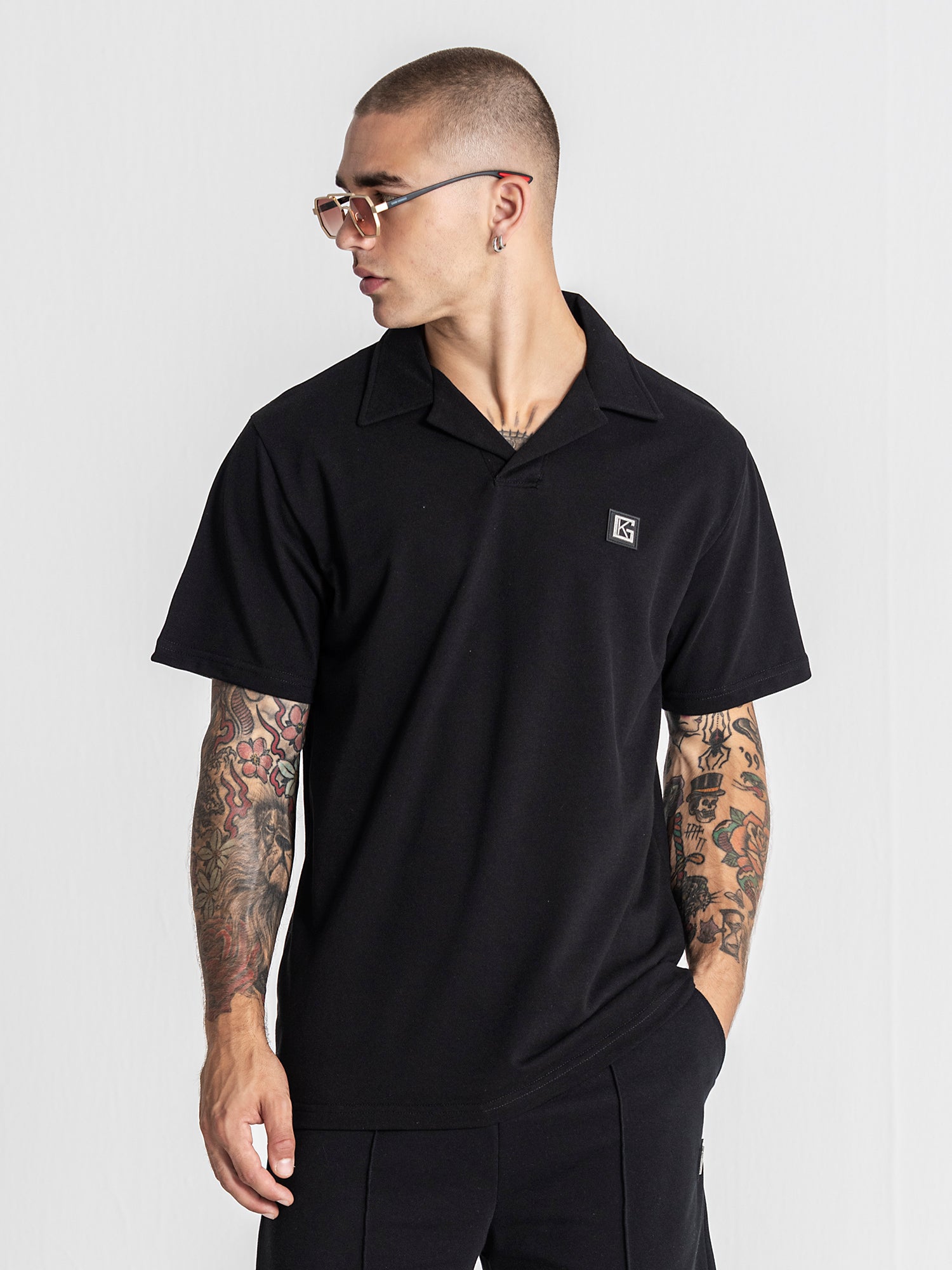 Black GK Piquet Polo