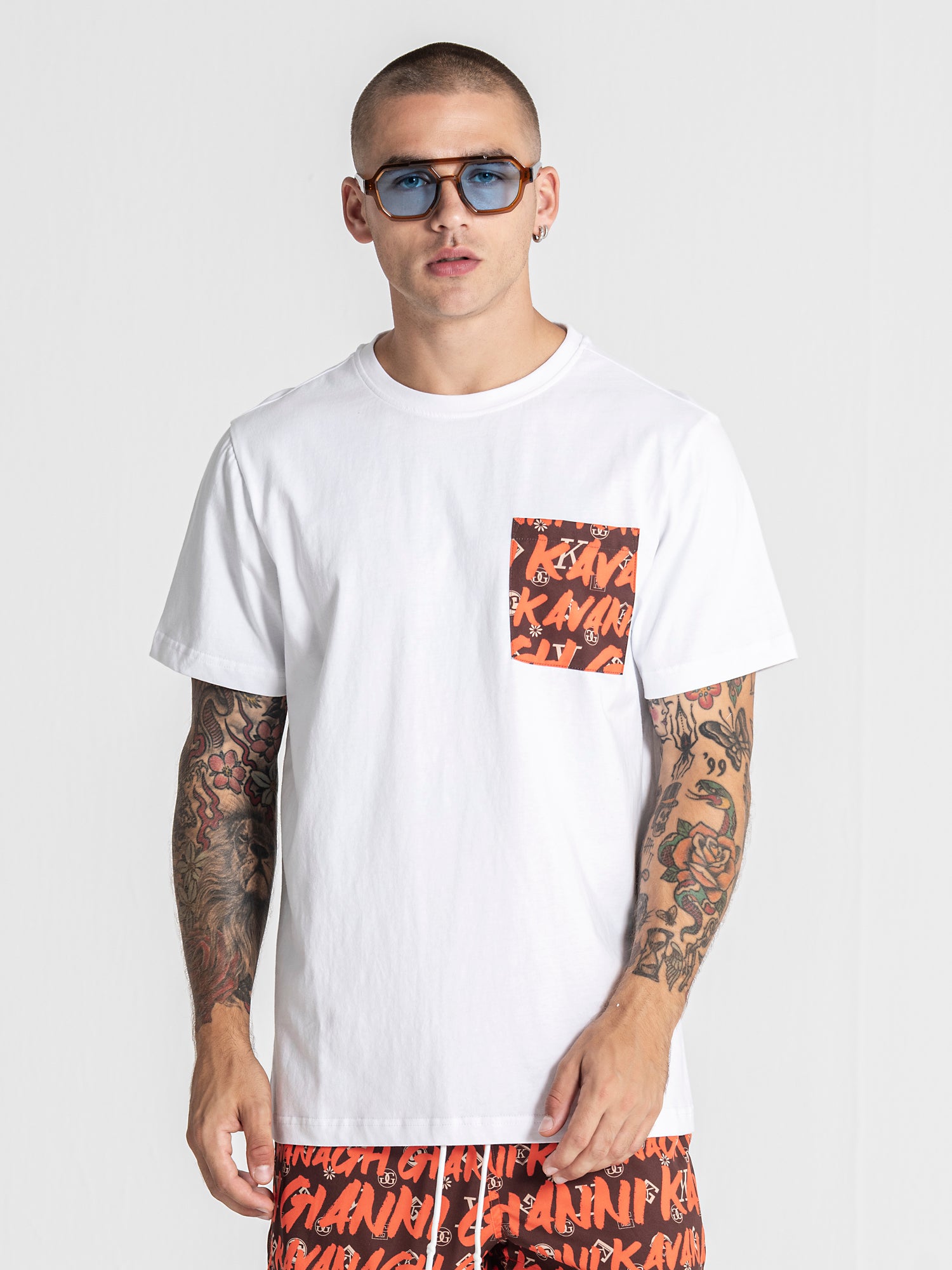 White Rebel Pocket Tee