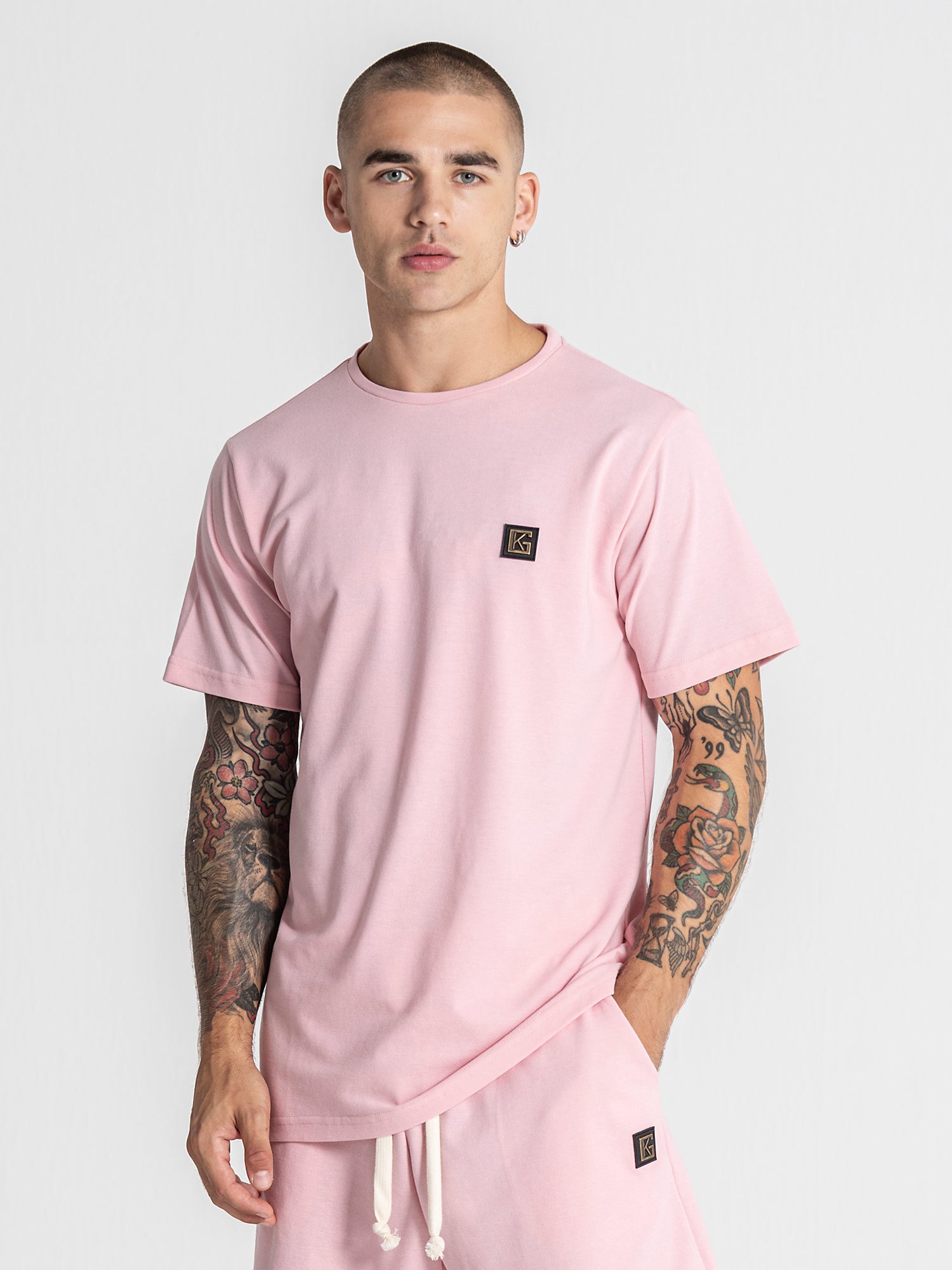 Light Pink Texture Tee