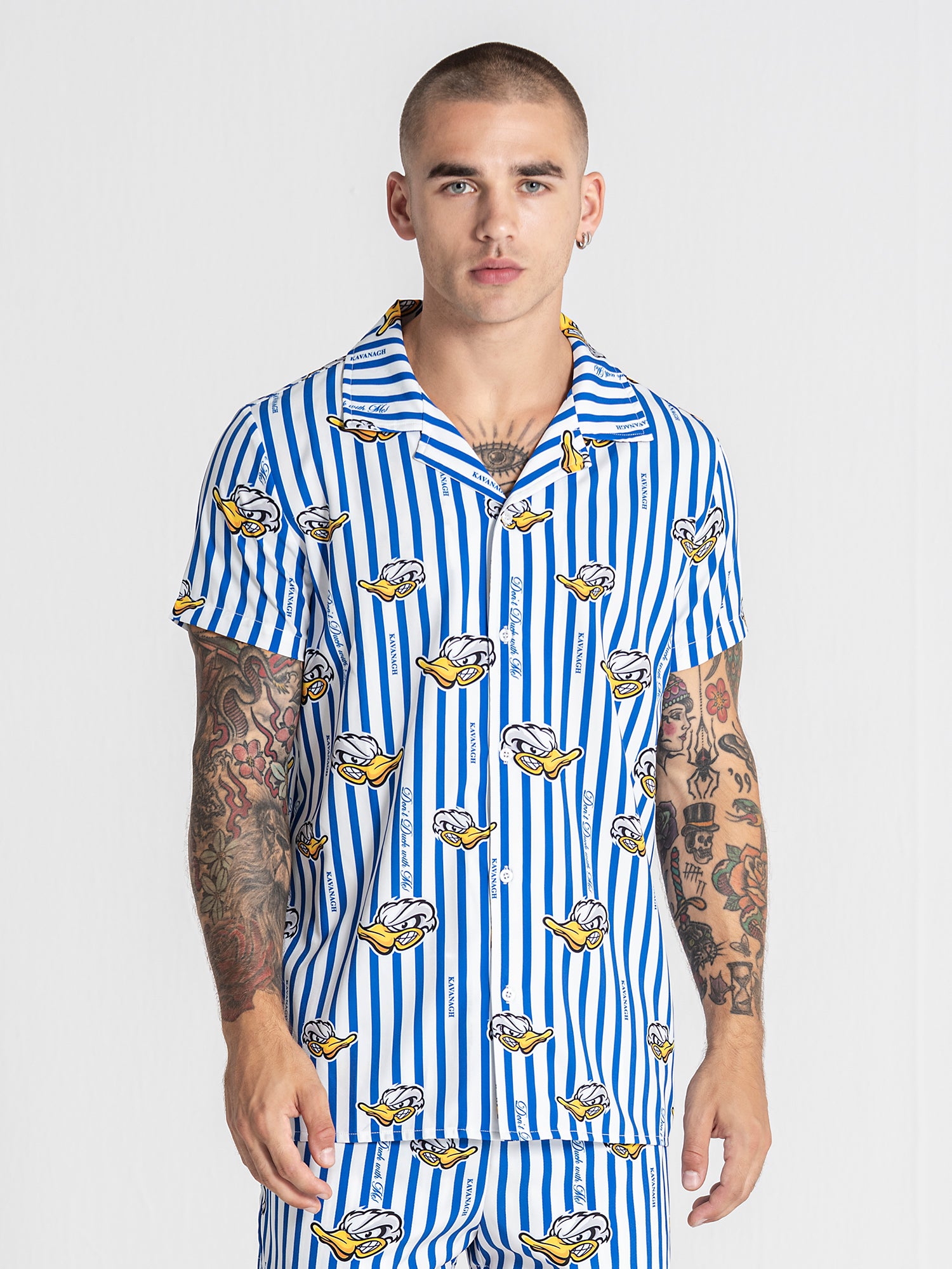 Blue Grumpy Duck Shirt