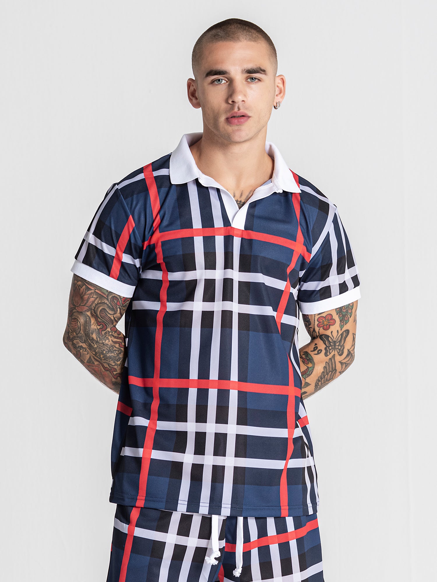 Blue British Polo