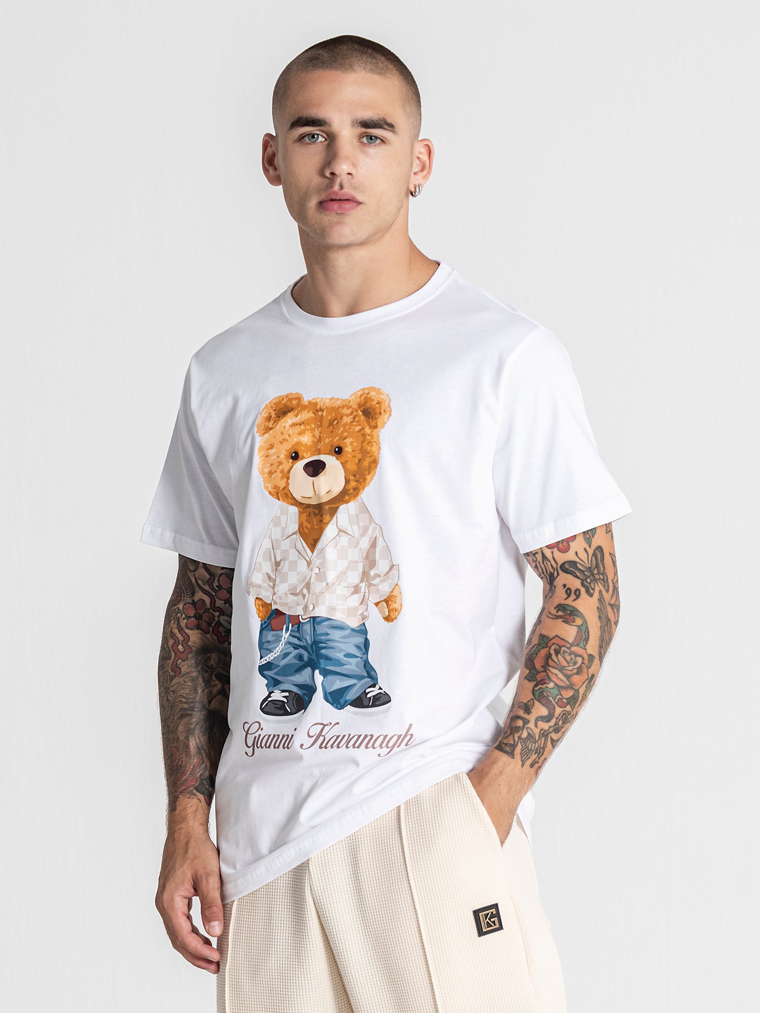 White Piazza Tee