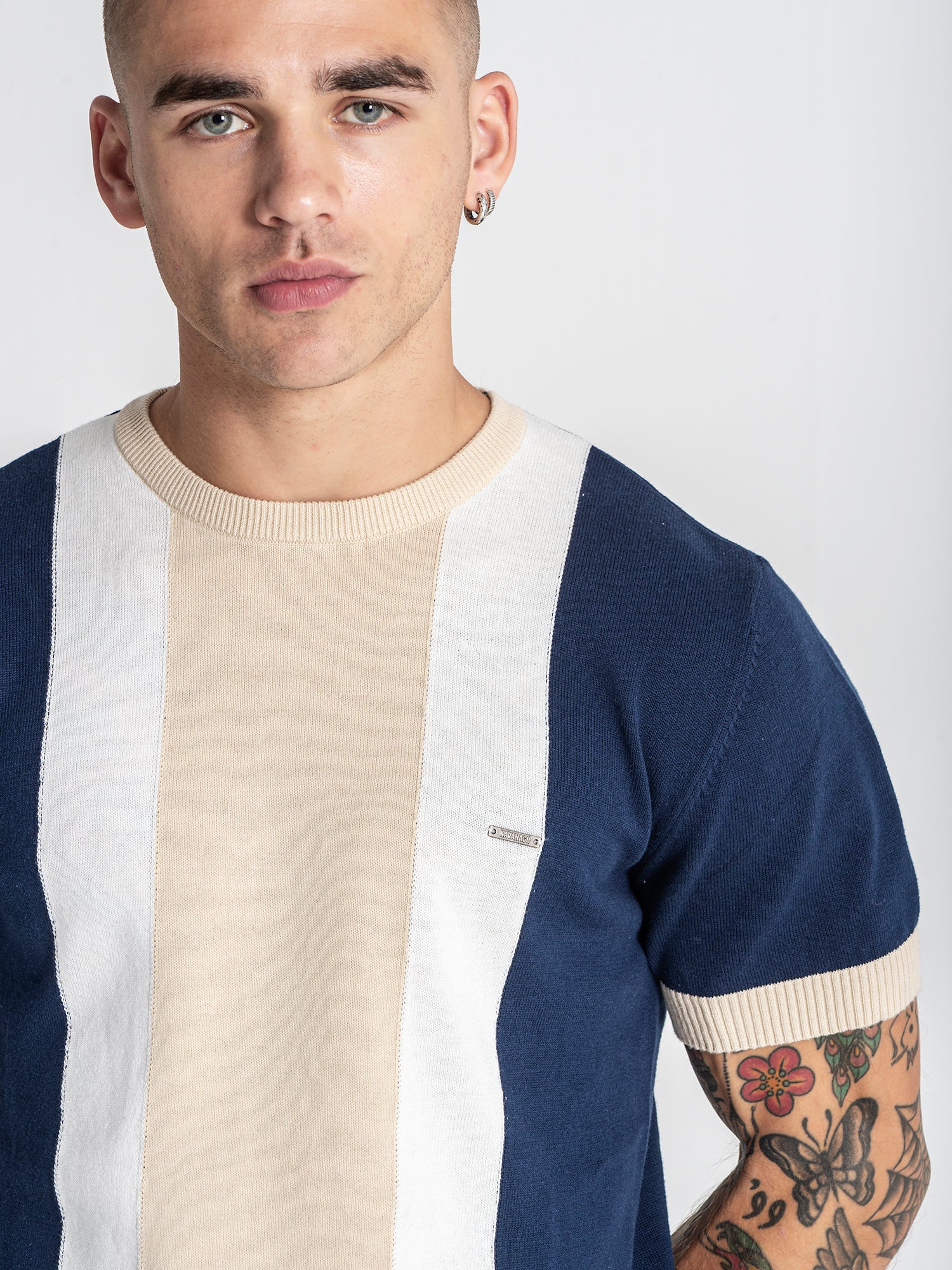 Blue Tower Knit Tee