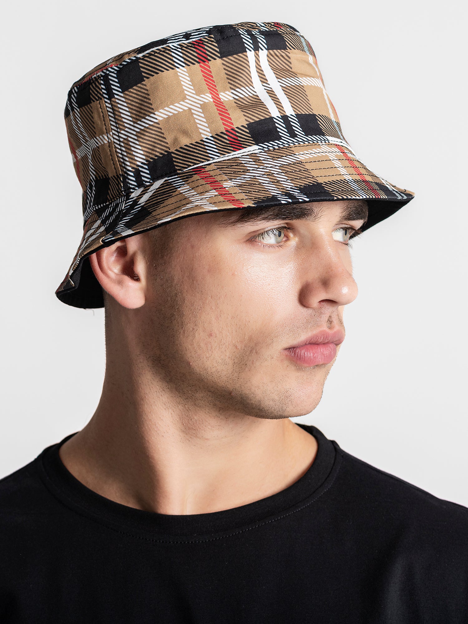 Multicolor British Bucket Hat
