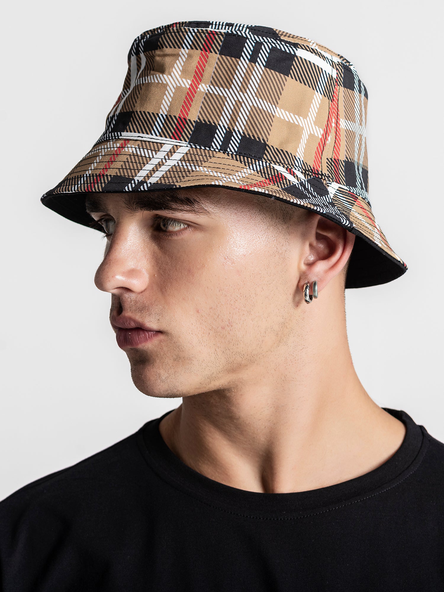 Multicolor British Bucket Hat