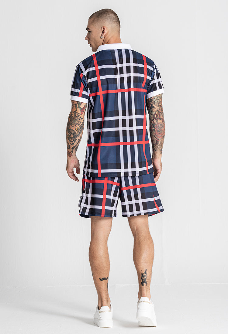 Blue British Polo