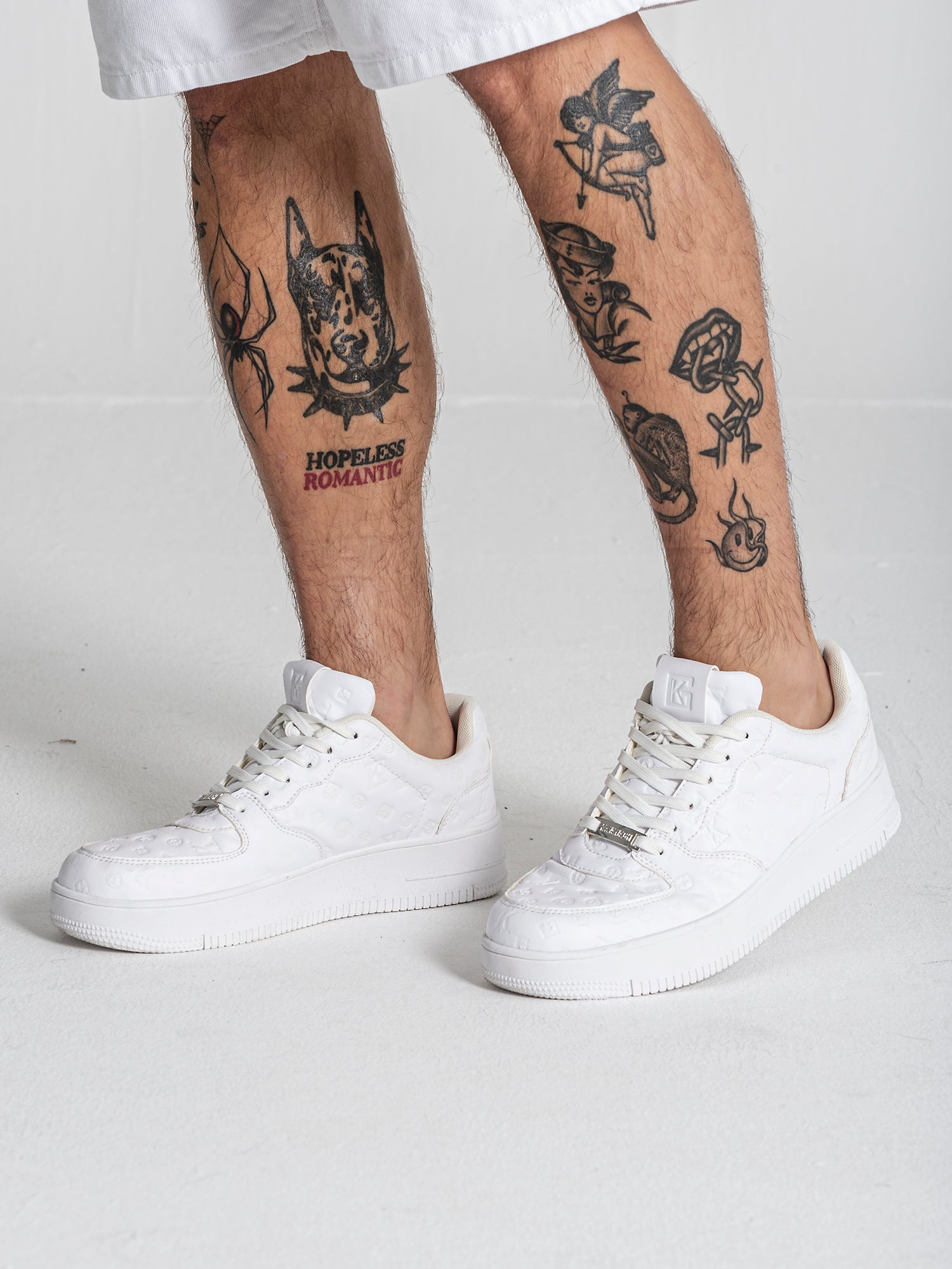 White Mania Sneakers