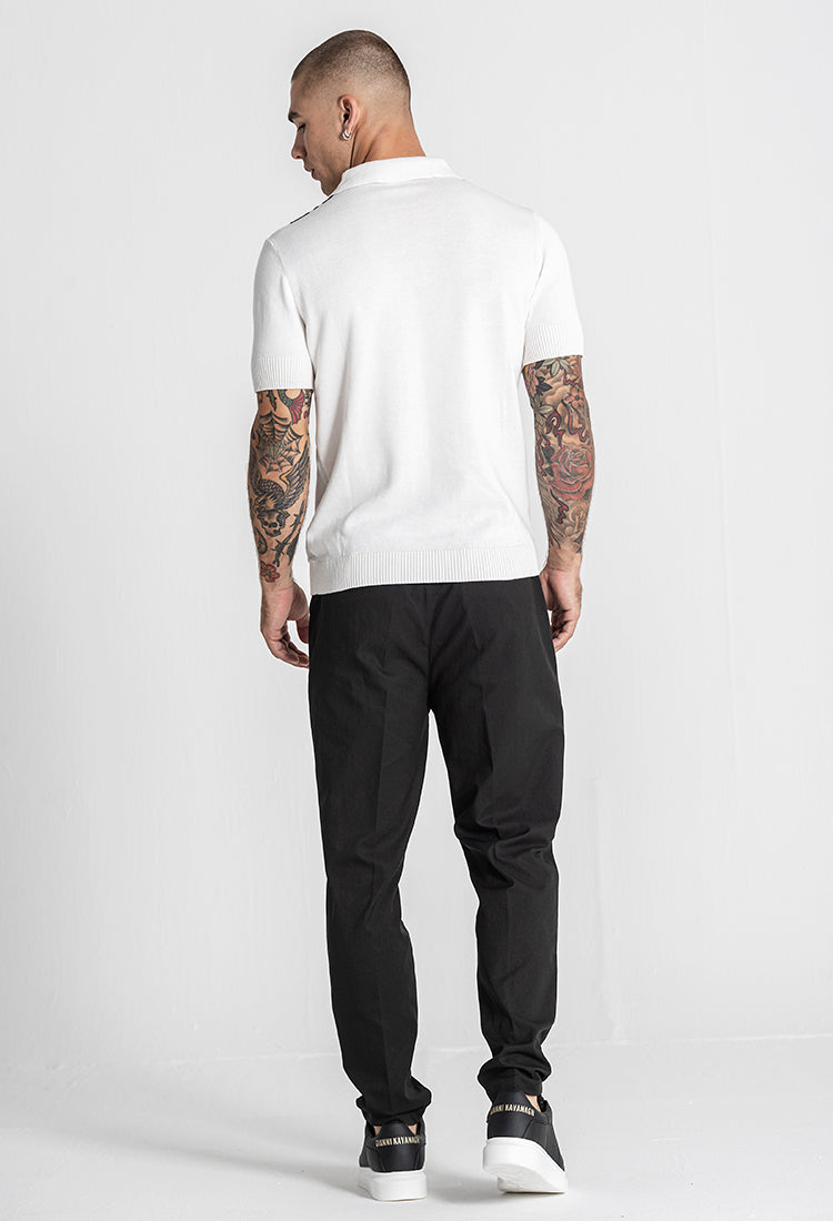 White Tower Knit Polo