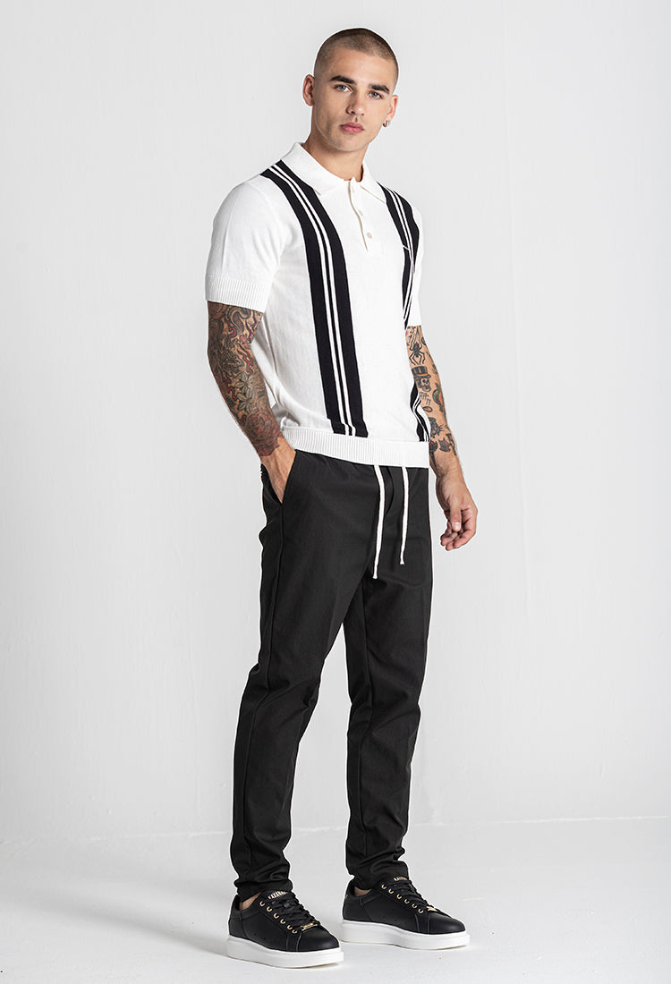 White Tower Knit Polo